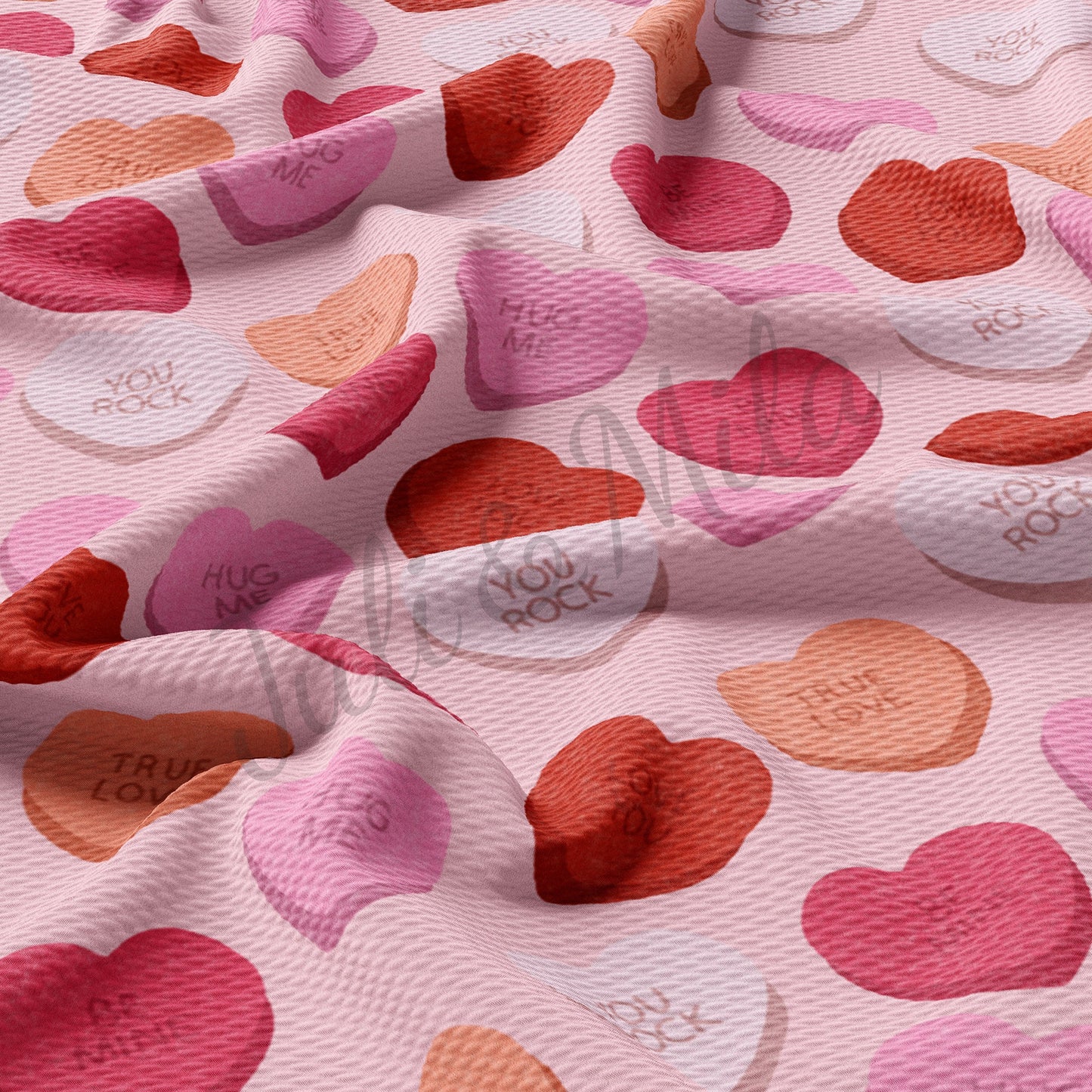 Valentines Day Bullet Fabric VD43