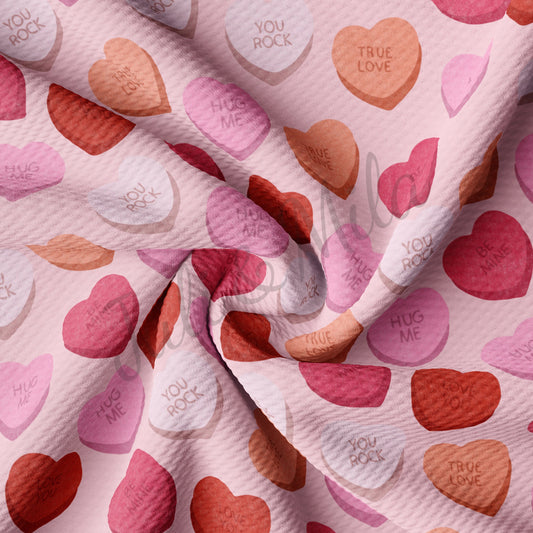 Valentines Day Bullet Fabric VD43