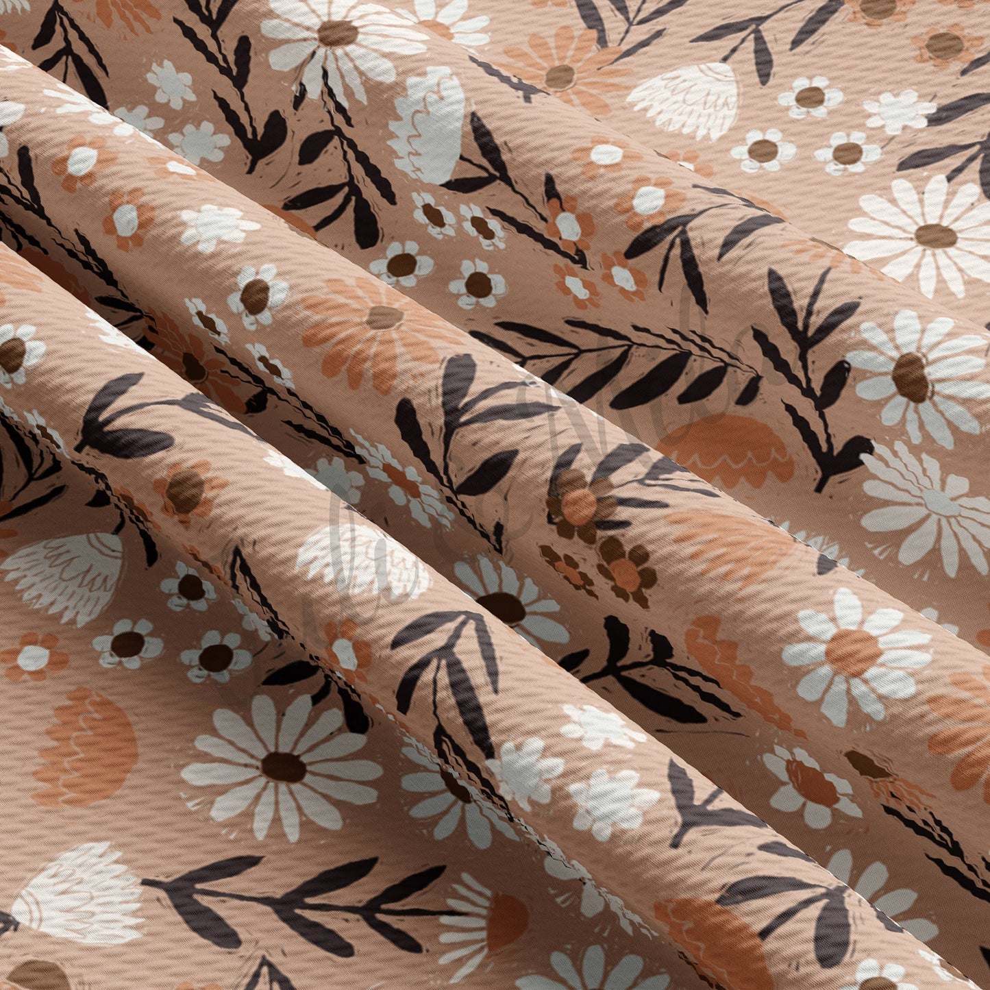 Bullet Textured Fabric Floral112