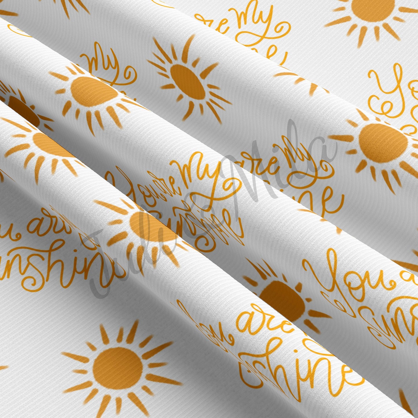 Rib Knit Fabric mysunshine