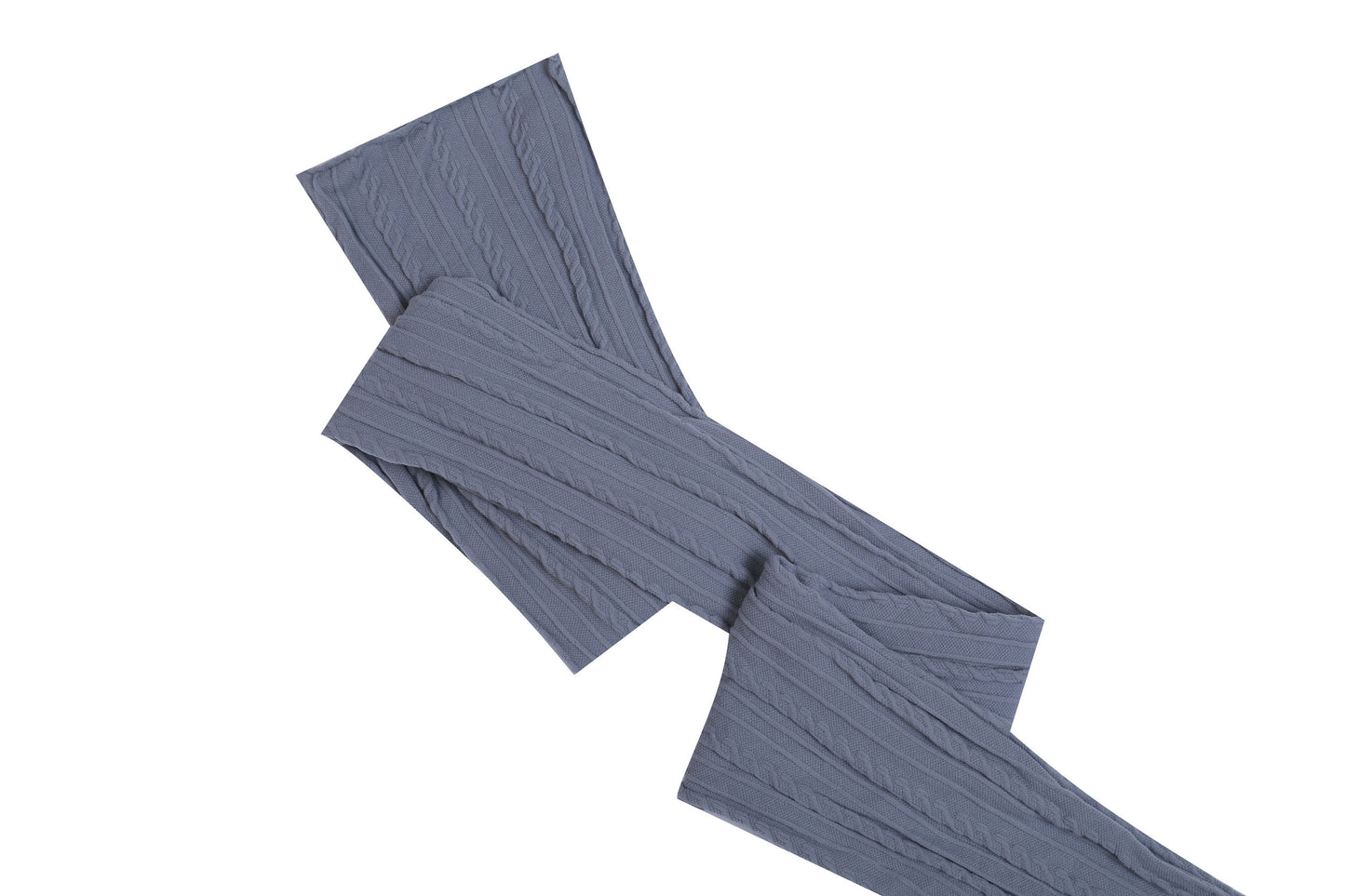 Rust Stretch Braided Nylon Stretch Fabric Strips 3" x 44"