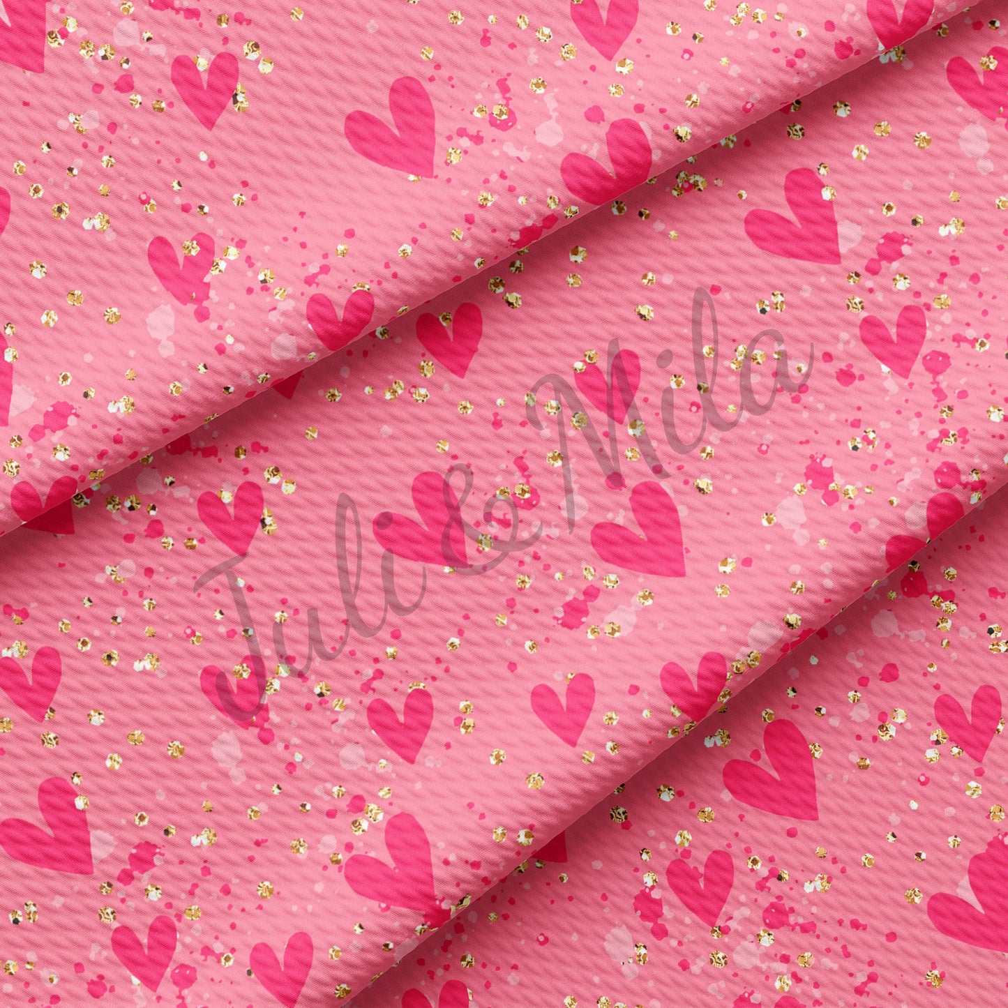 Valentines Day Bullet Fabric VD36