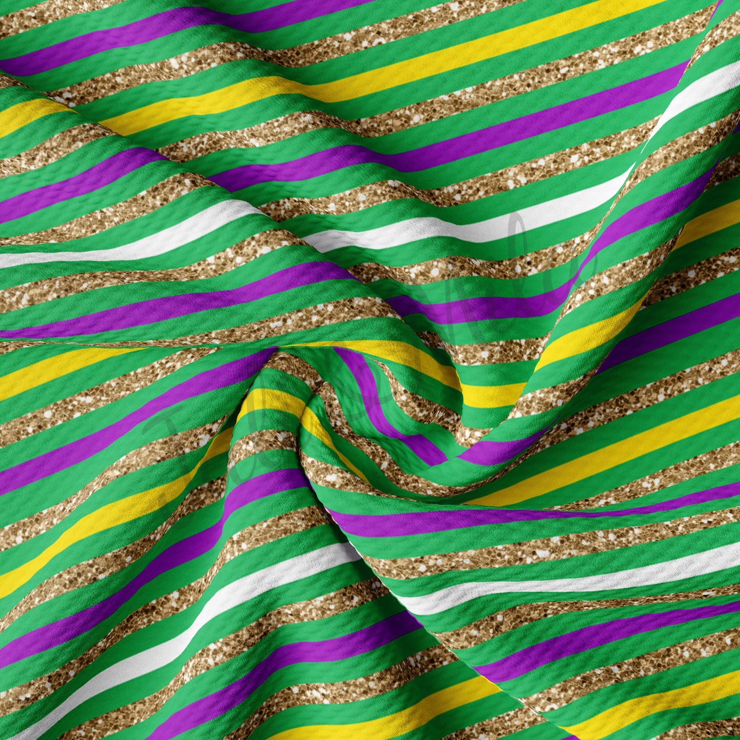 Mardi Gras Bullet  Fabric  Stripes14