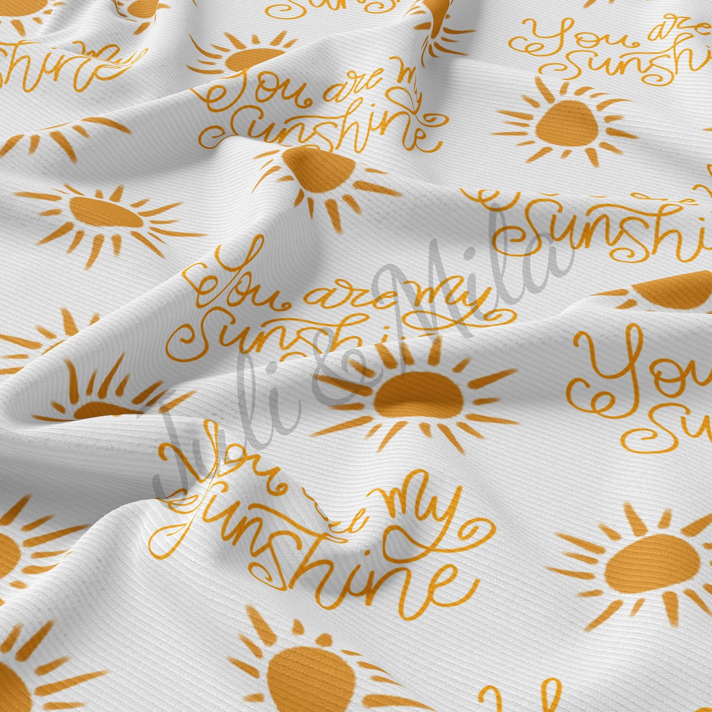 Rib Knit Fabric mysunshine