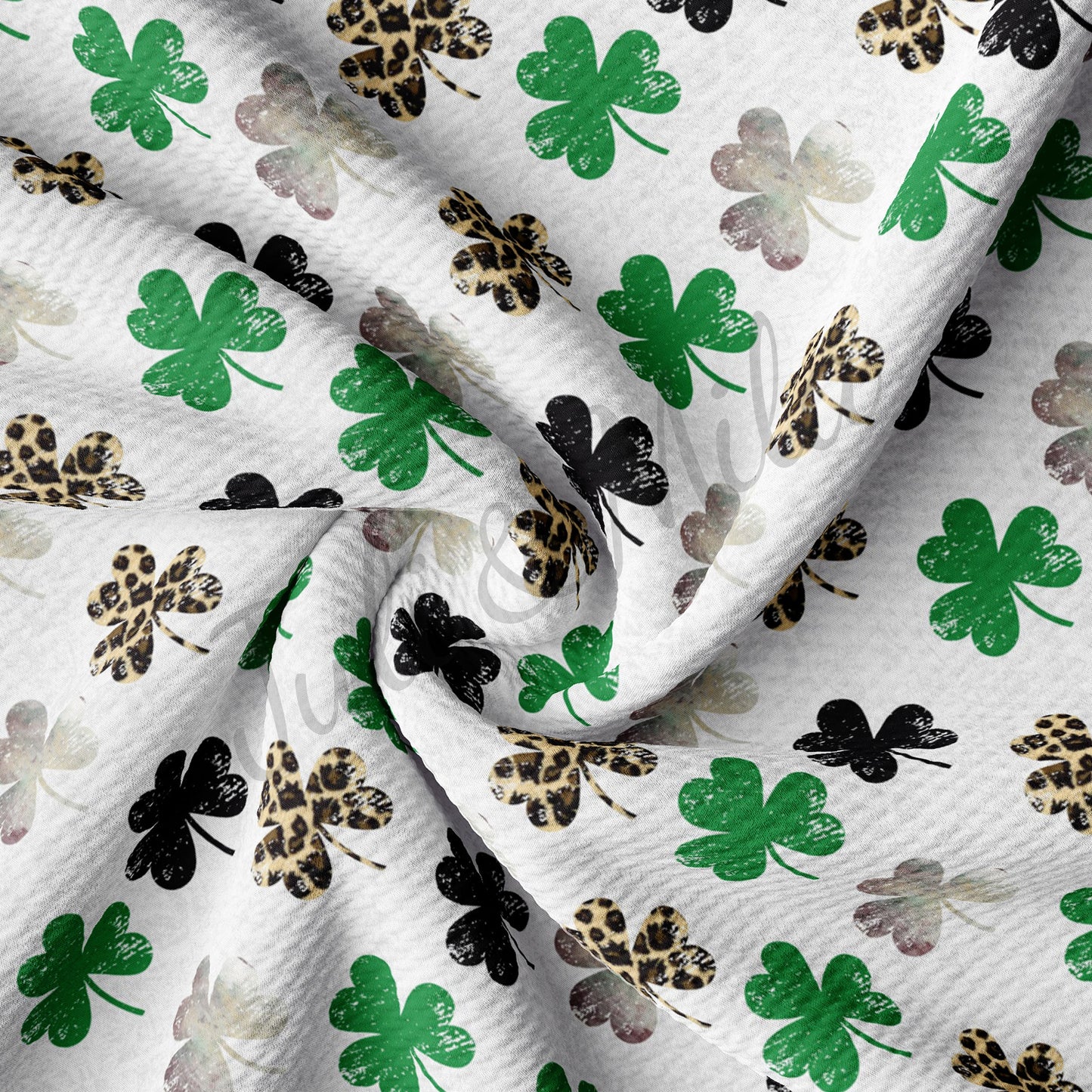 st Patrick’s day Bullet Textured Fabric  Patrick23