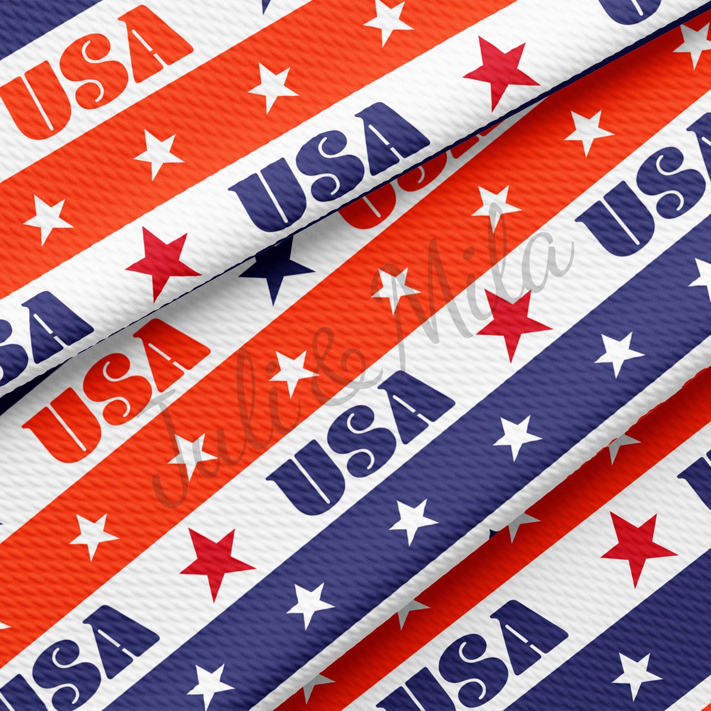 4th of July USA Bullet Fabric PT52
