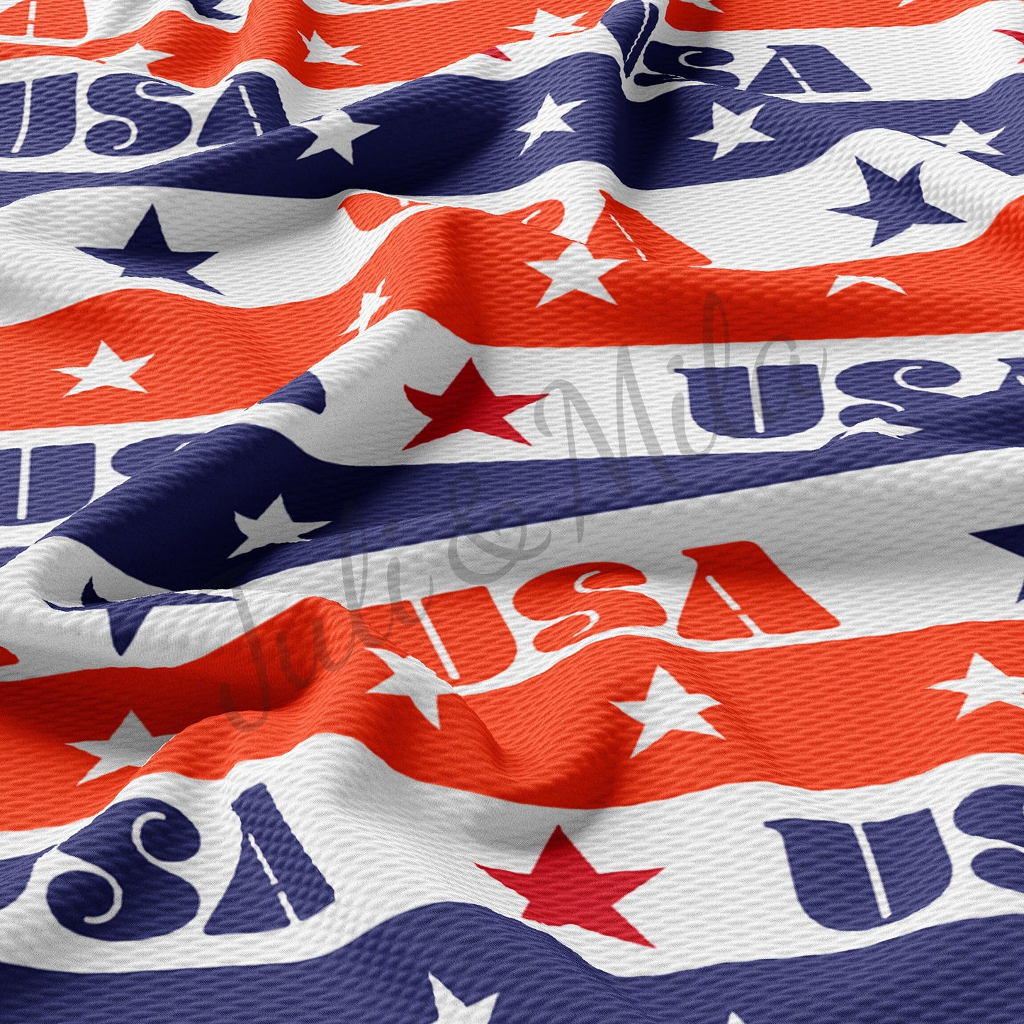 4th of July USA Bullet Fabric PT52
