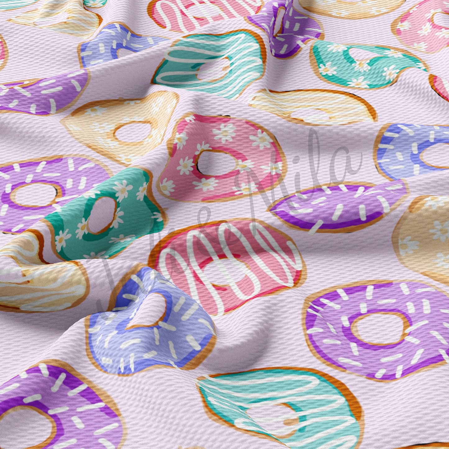 Easter Bullet Fabric East101 Donuts