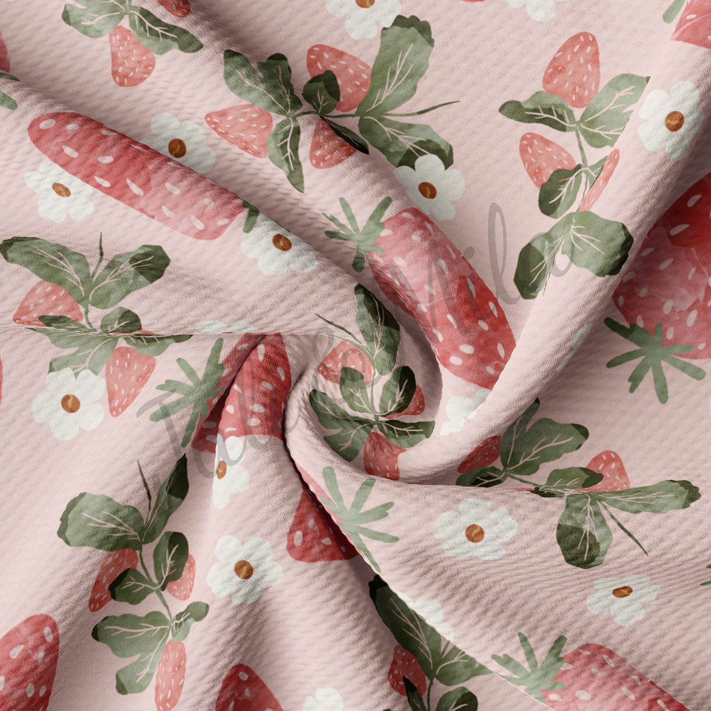 Strawberry Bullet Textured Fabric  AA108 TBP102