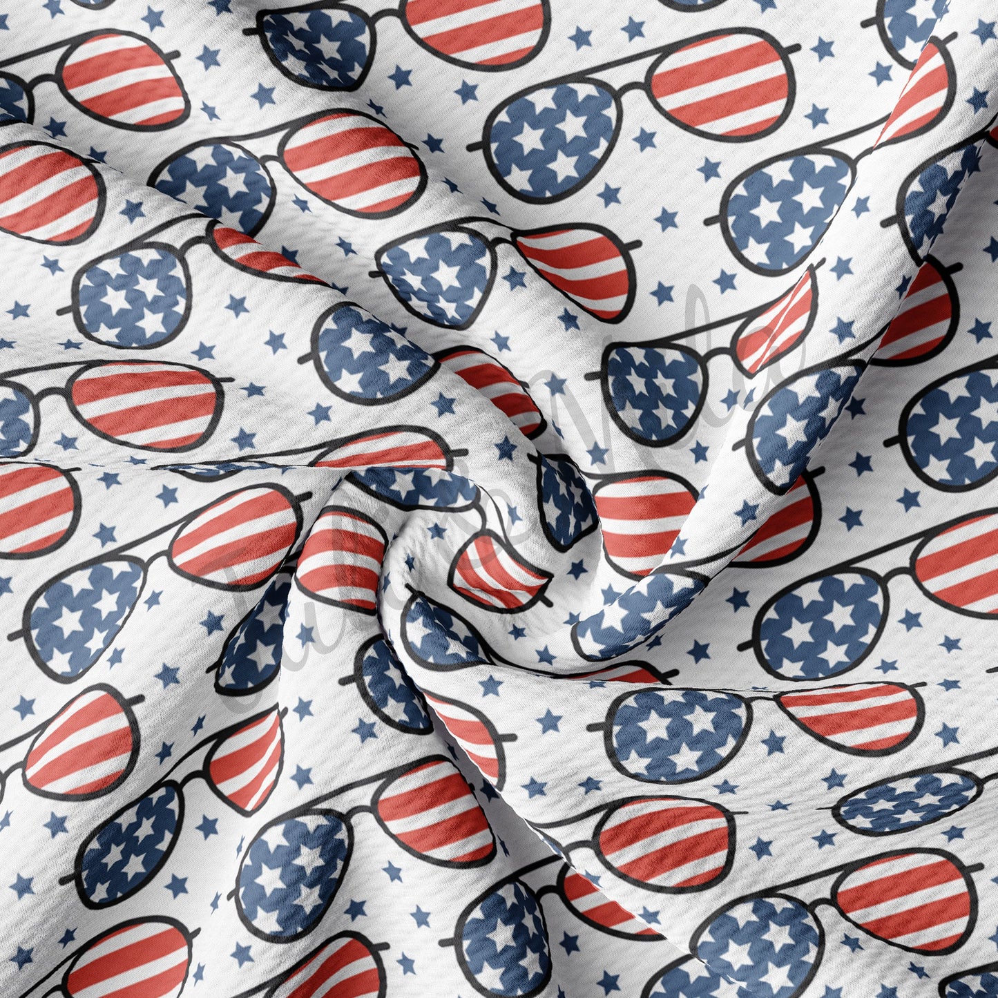 4th of July Patriotic USA Bullet Fabric PT85