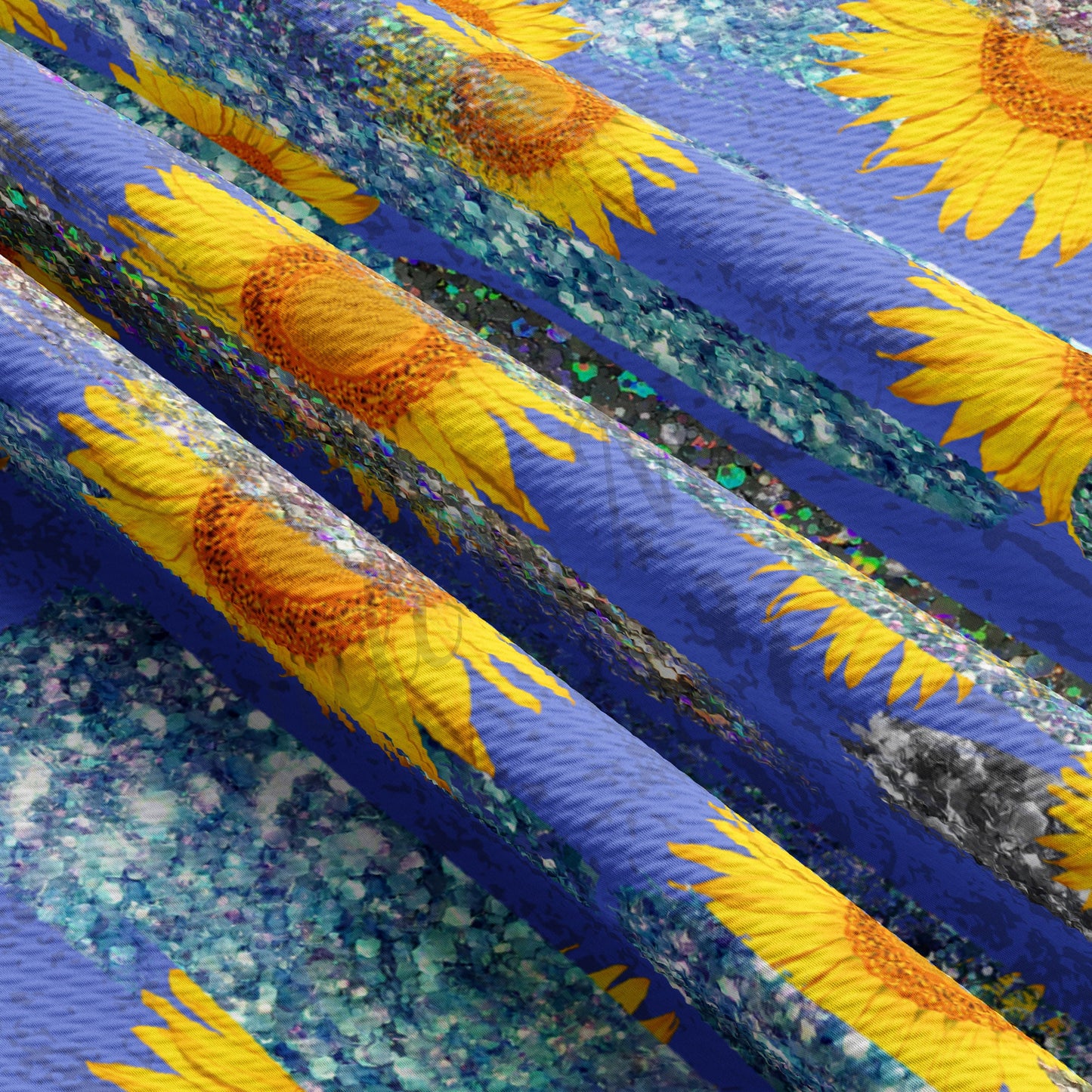 Sunflowers Ukraine Bullet Fabric AA245
