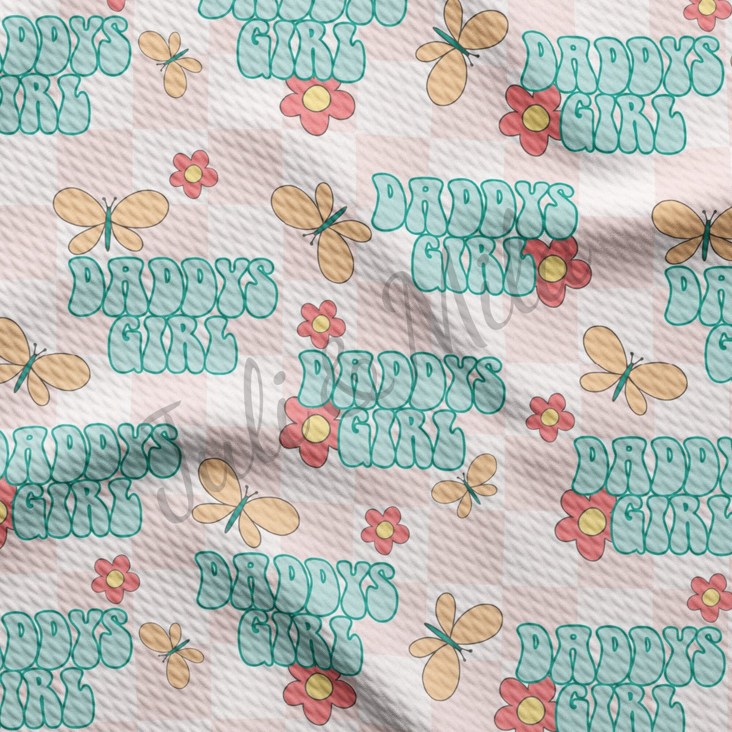 Daddys Girl Bullet Fabric AA292