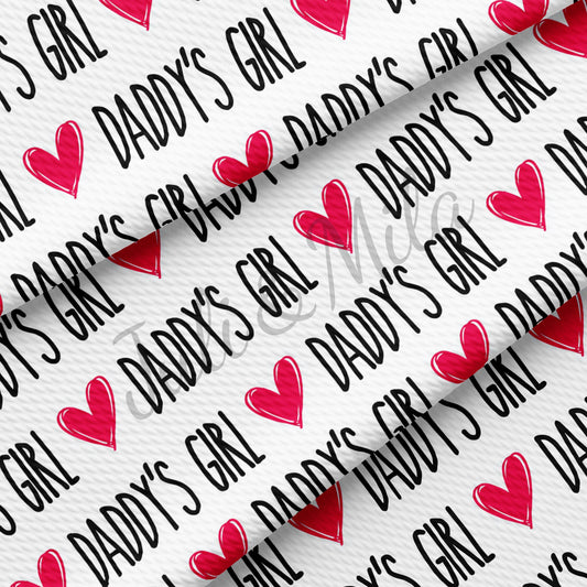 Daddys Girl Bullet Fabric AA291