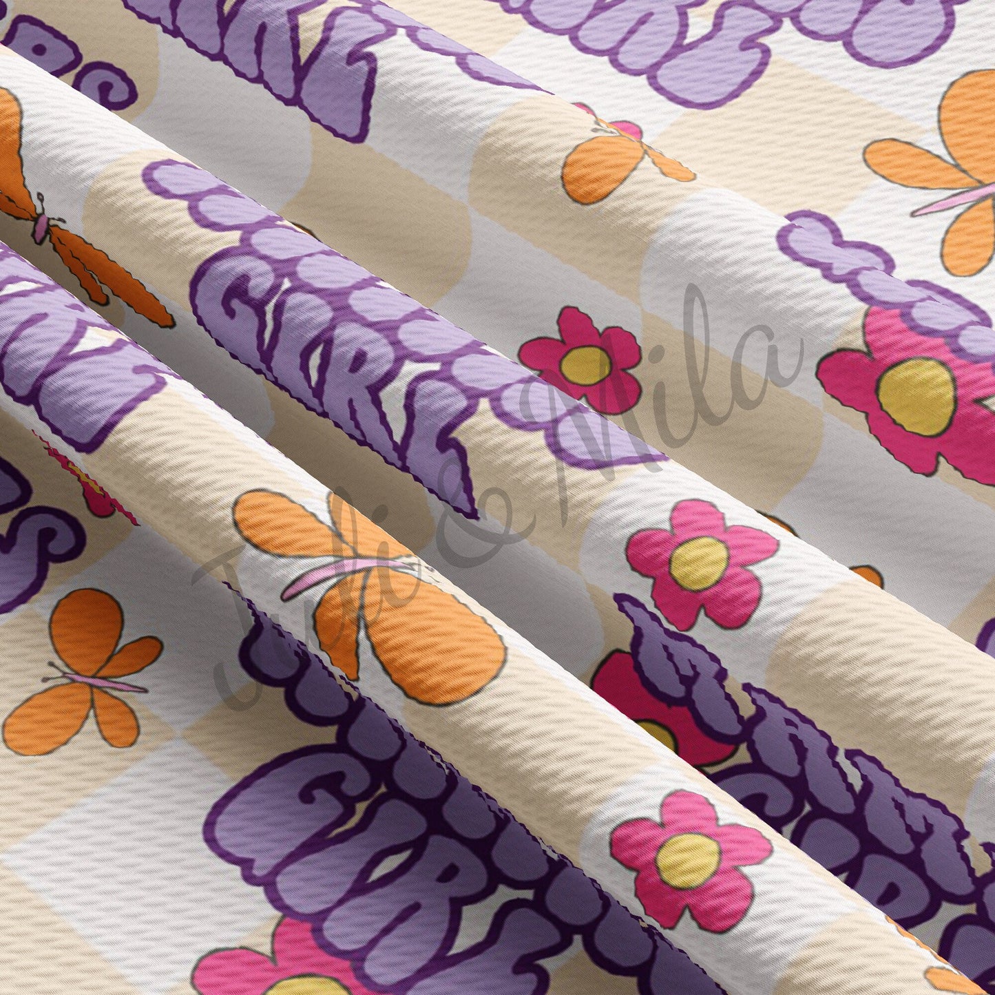 Mamas Girl Bullet Fabric AA301