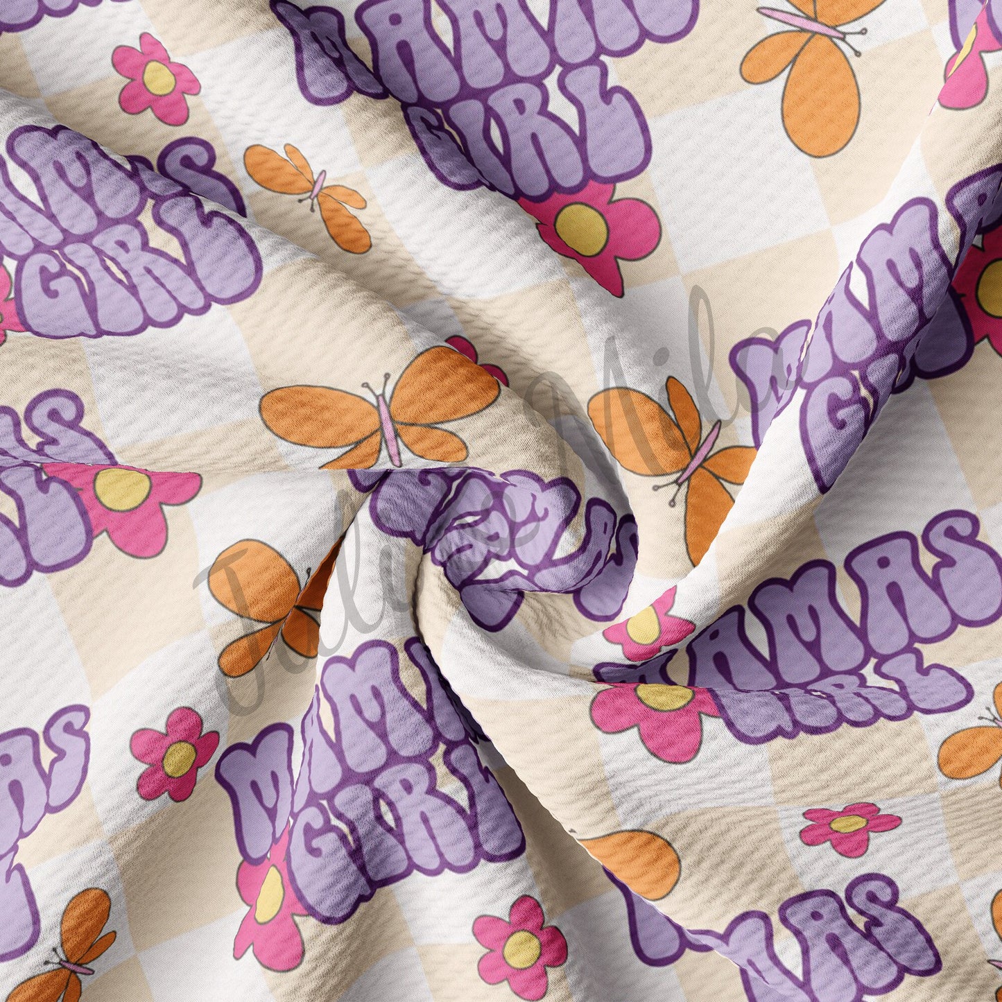 Mamas Girl Bullet Fabric AA301