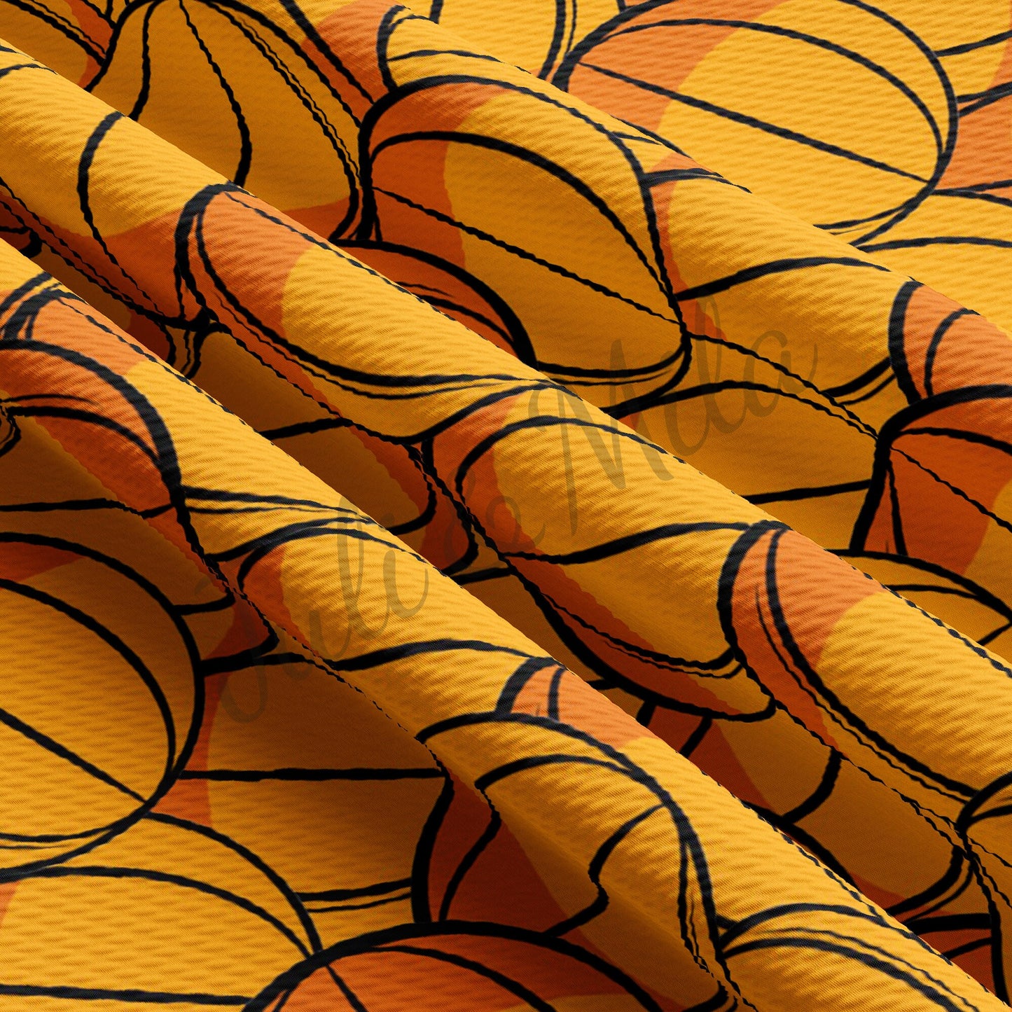 Basketball Bullet Fabric AA307