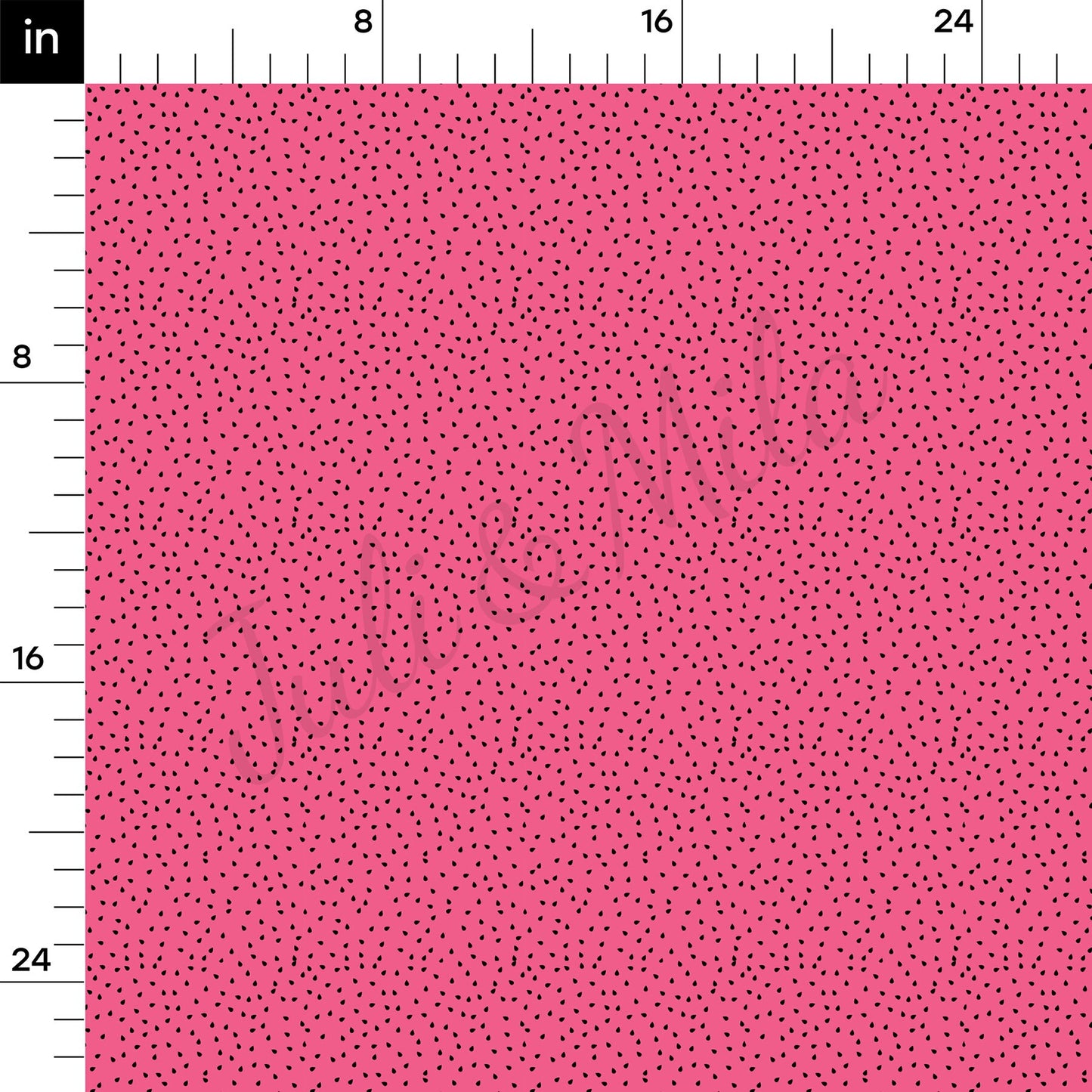 Watermelon Seeds Summer Bullet Textured Fabric  AA415