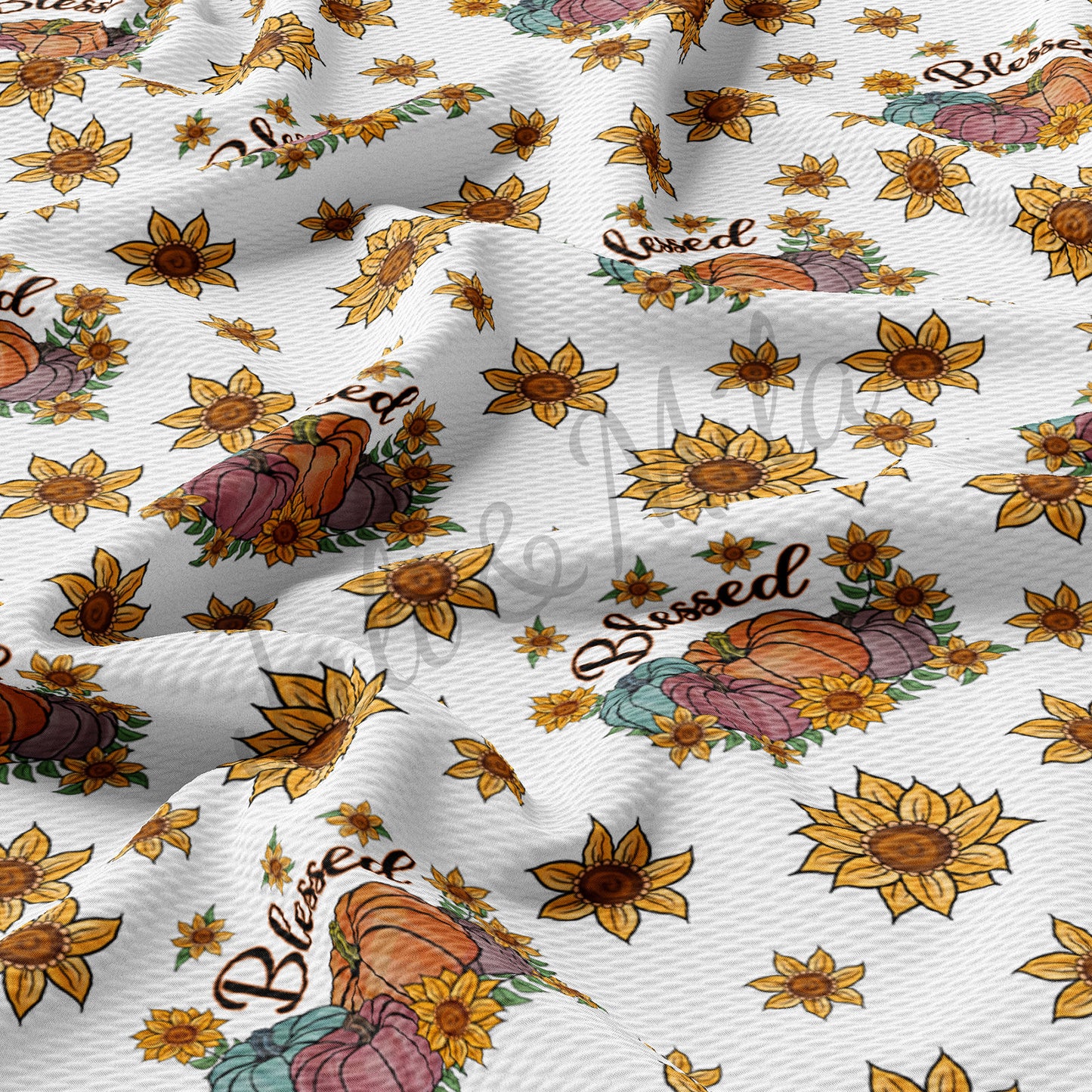Thanksgiving Fall Bullet Fabric AA430