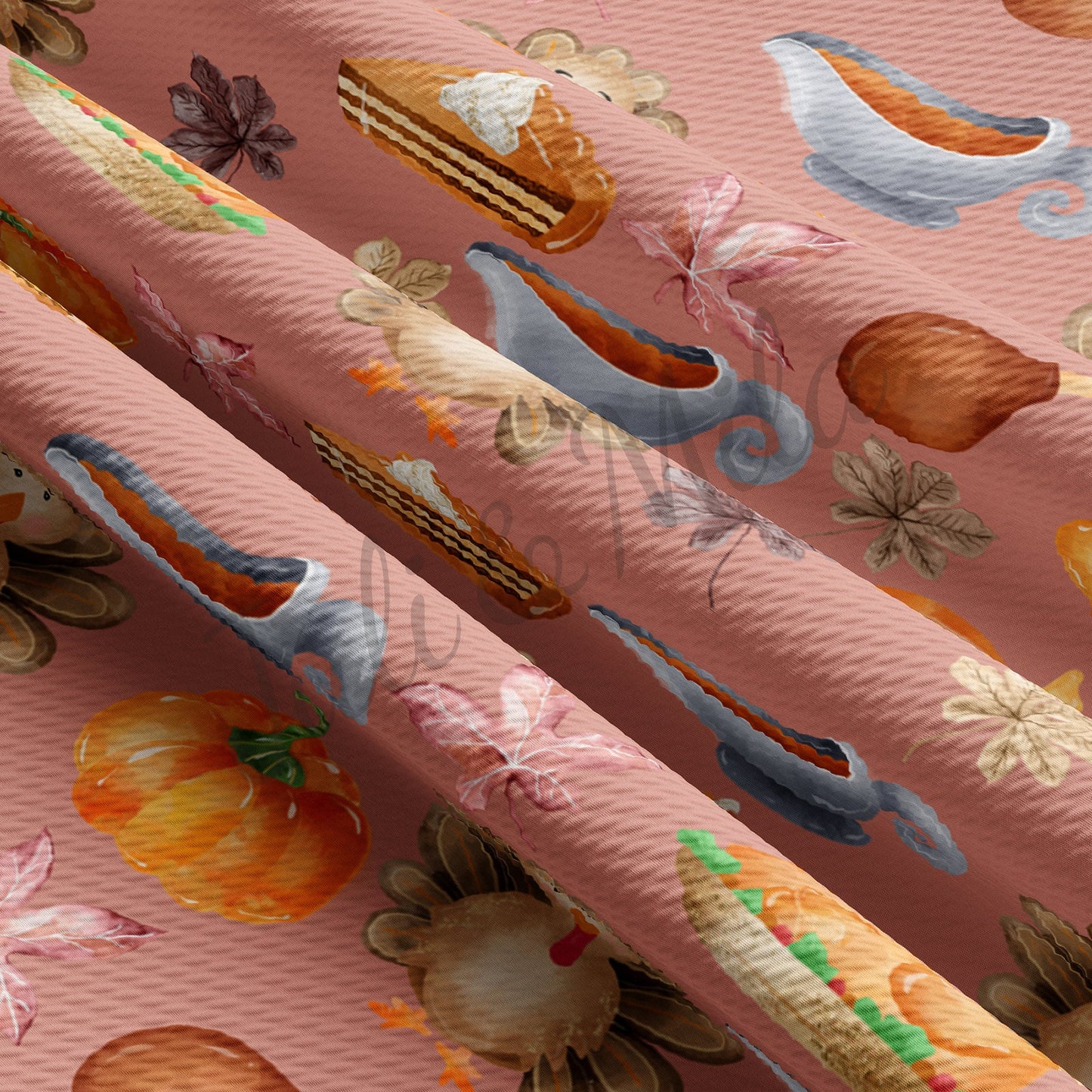 Thanksgiving Turkey Bullet Fabric AA420