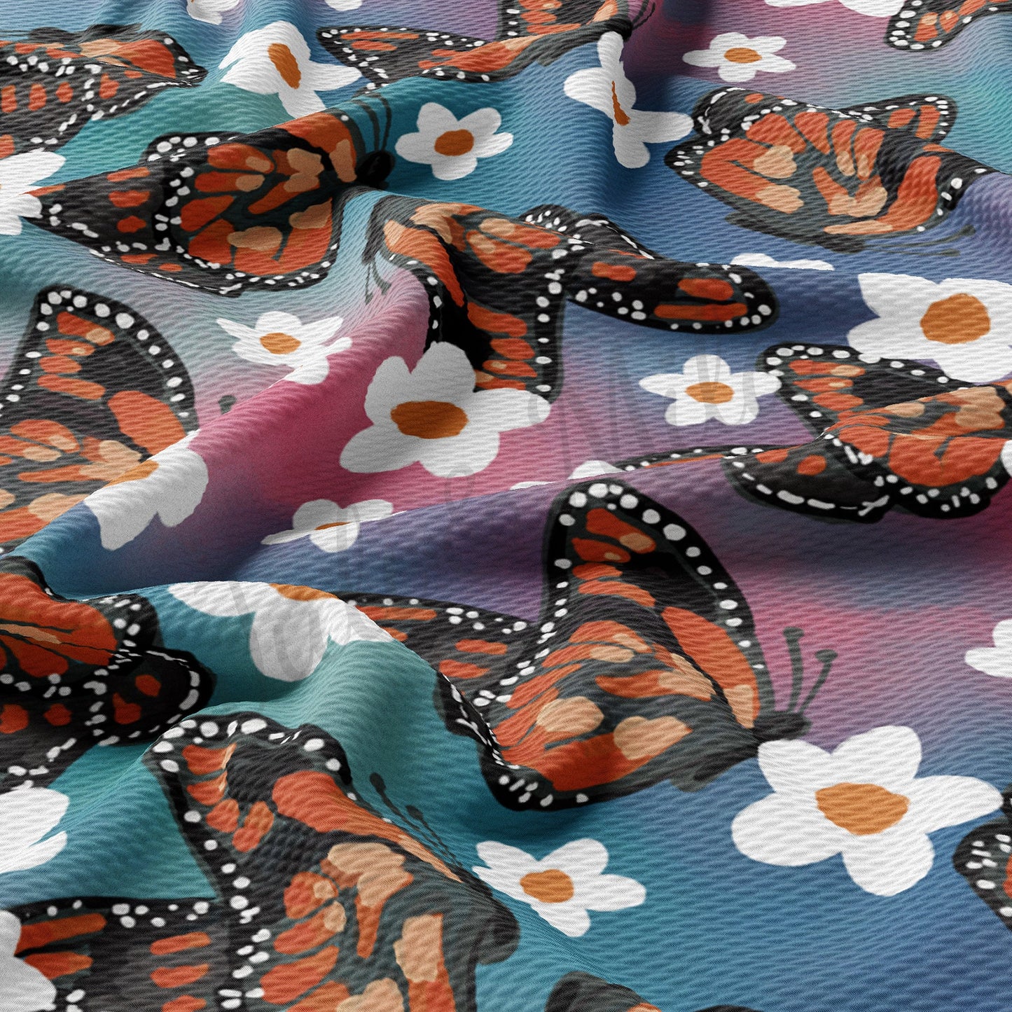 Butterflies Bullet Fabric AA468