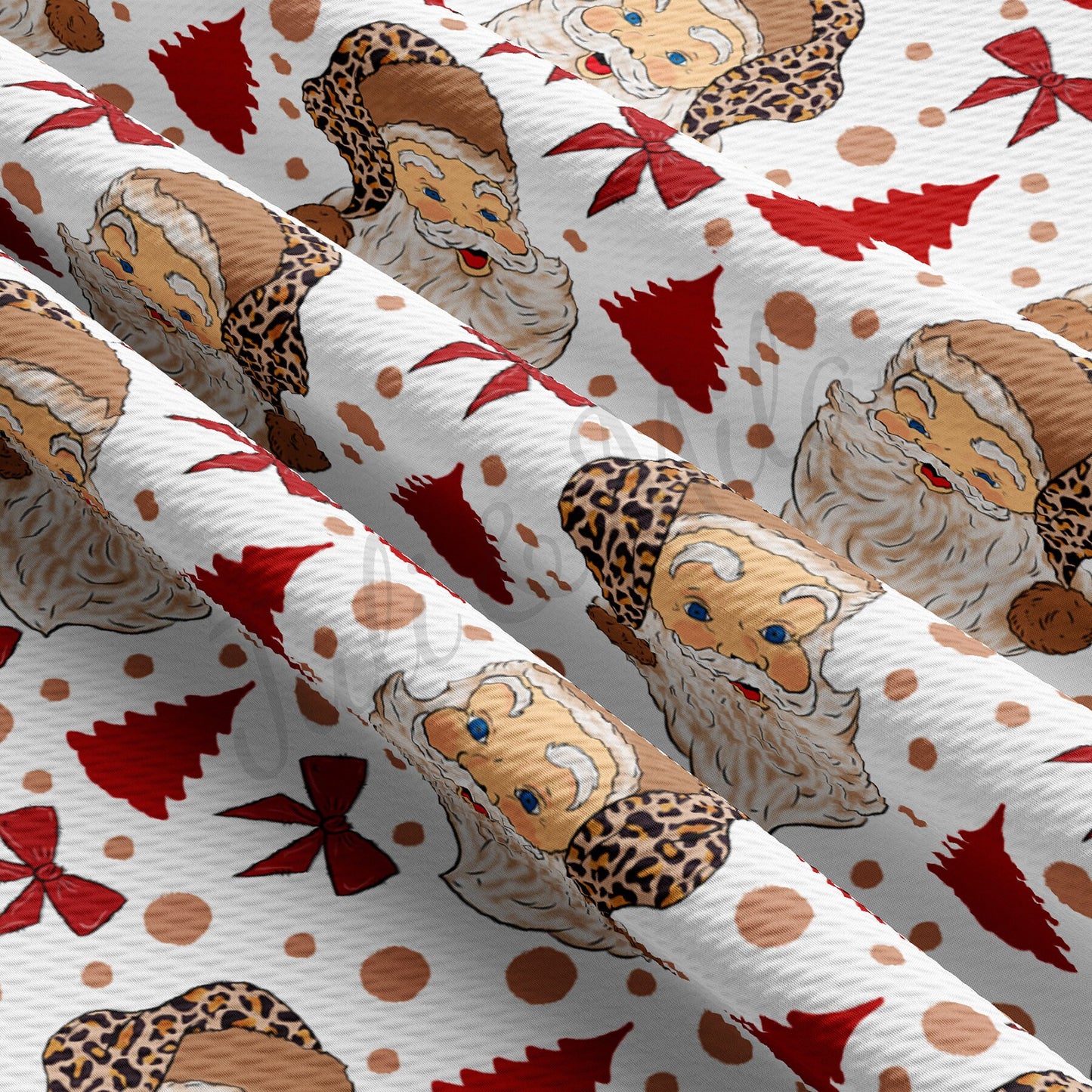 Christmas Santa Bullet Fabric AA481