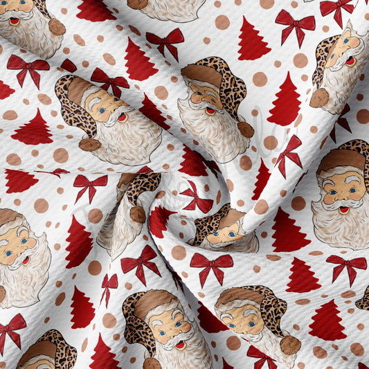 Christmas Santa Bullet Fabric AA481