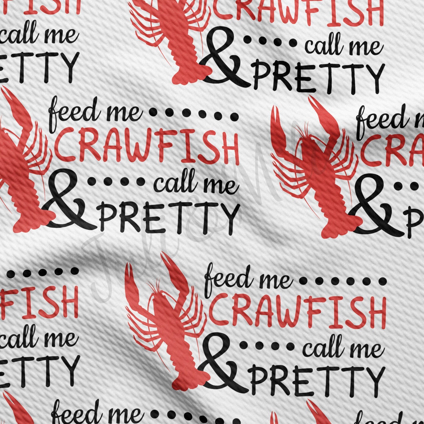 Crawfish Bullet Fabric AA604