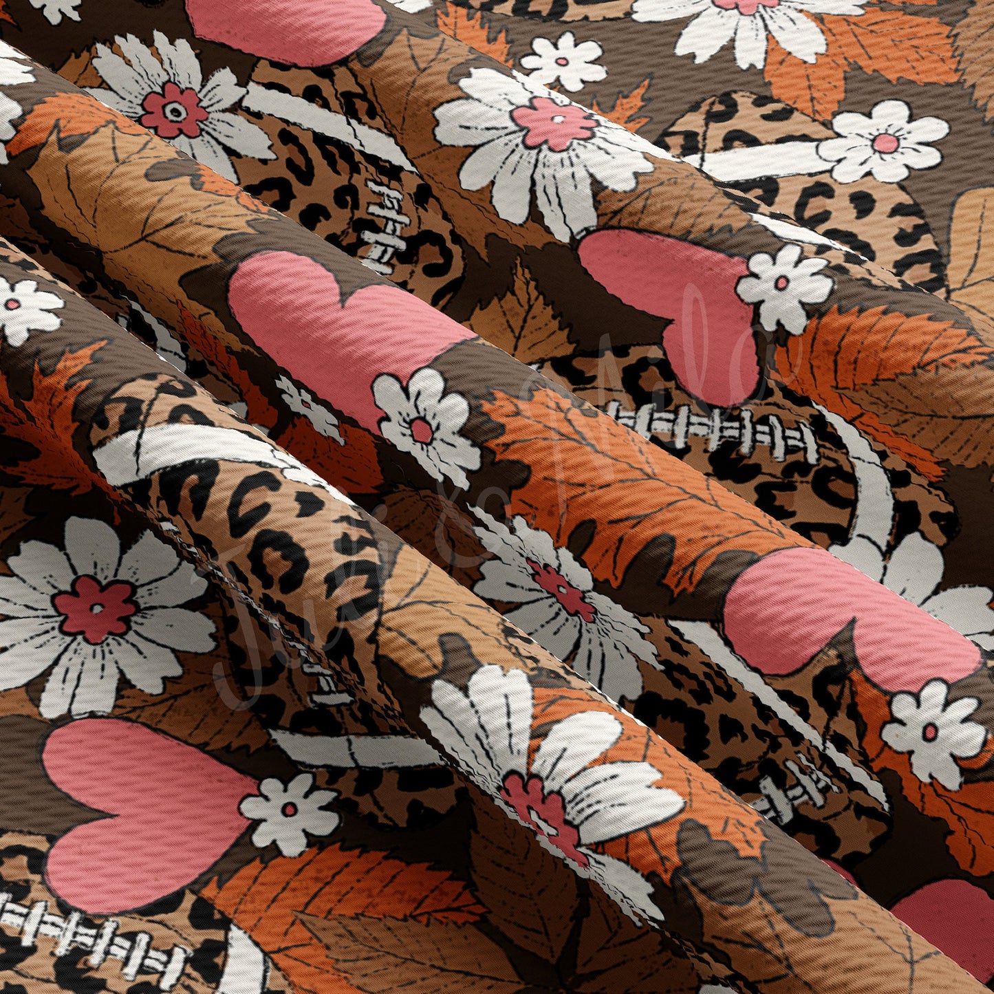 Football Bullet Textured Fabric  AA633