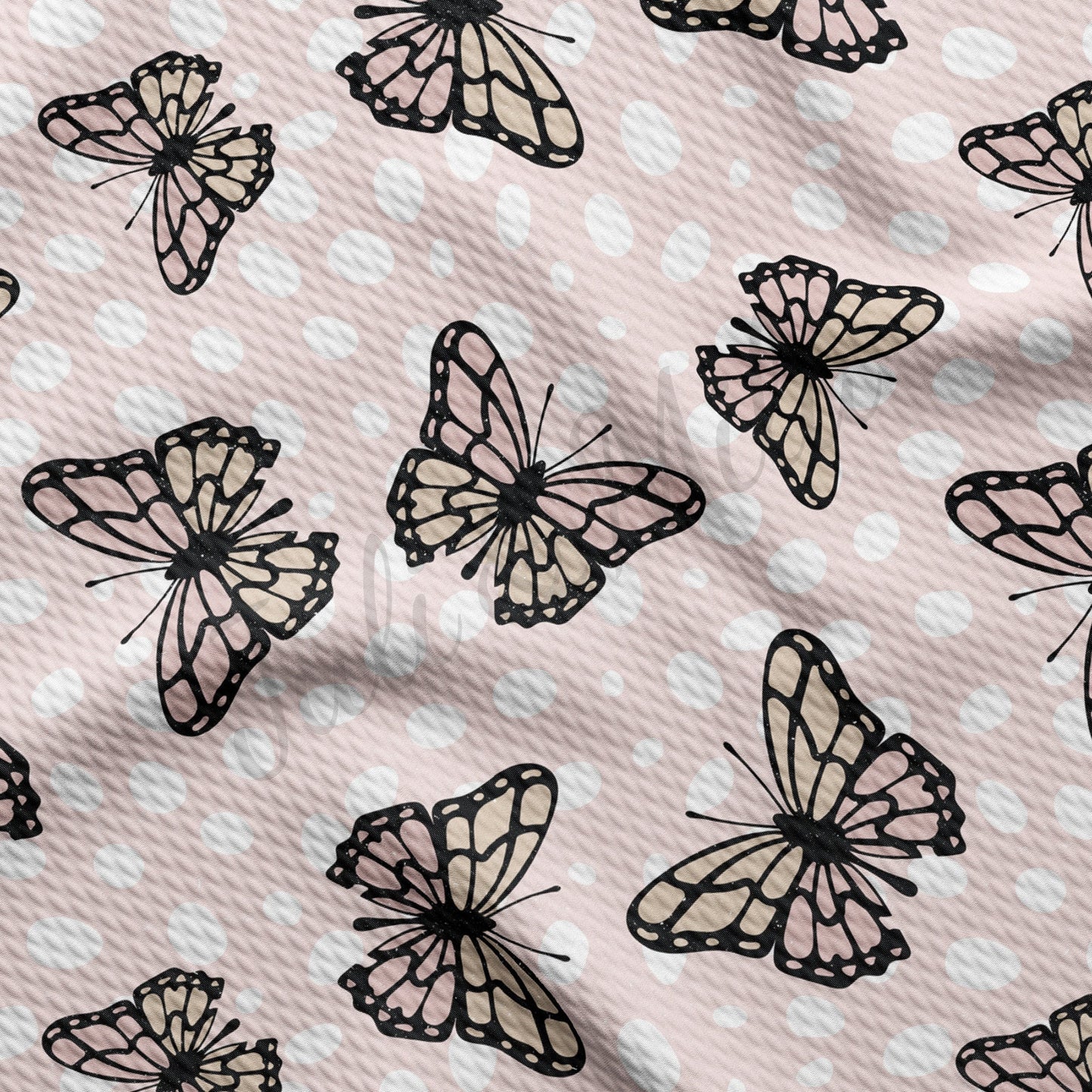 Monarch Butterflies Butterfly Bullet Fabric AA701