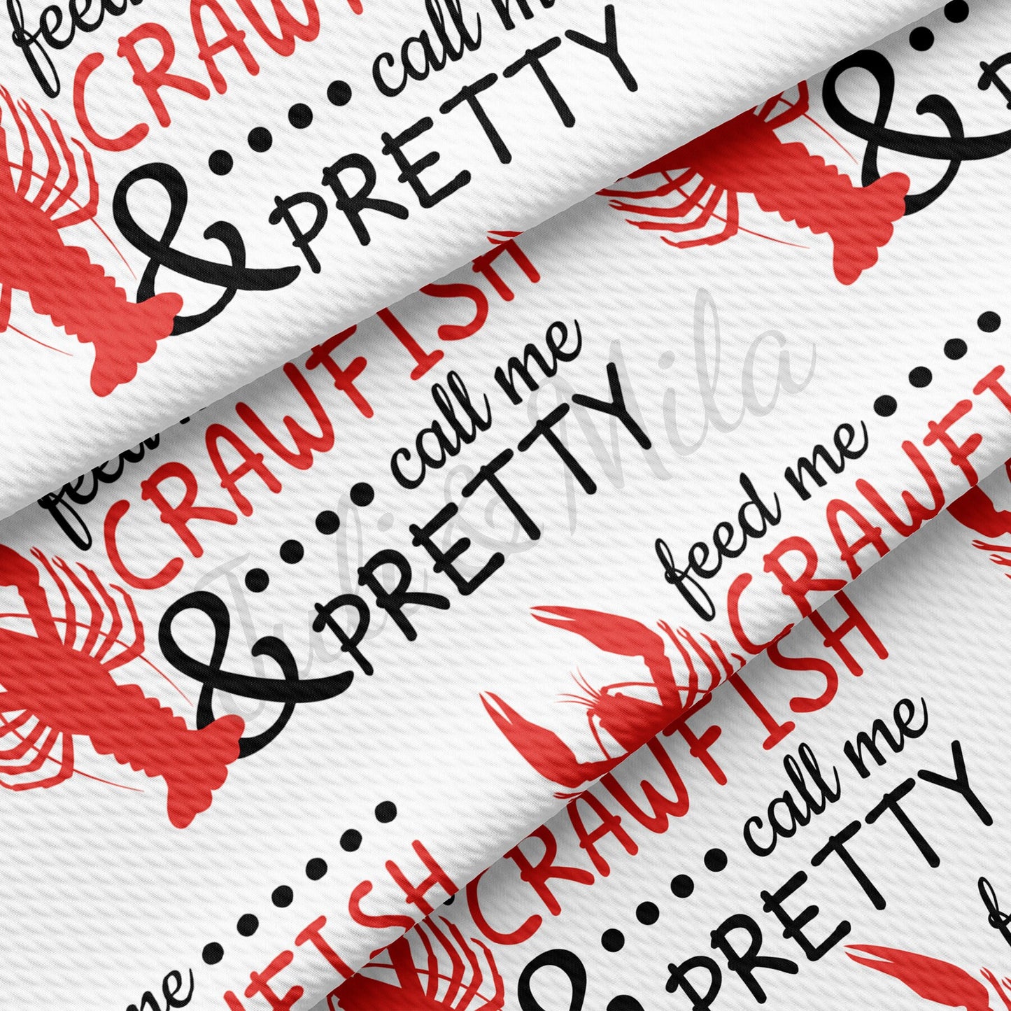 Crawfish Bullet Fabric AA604