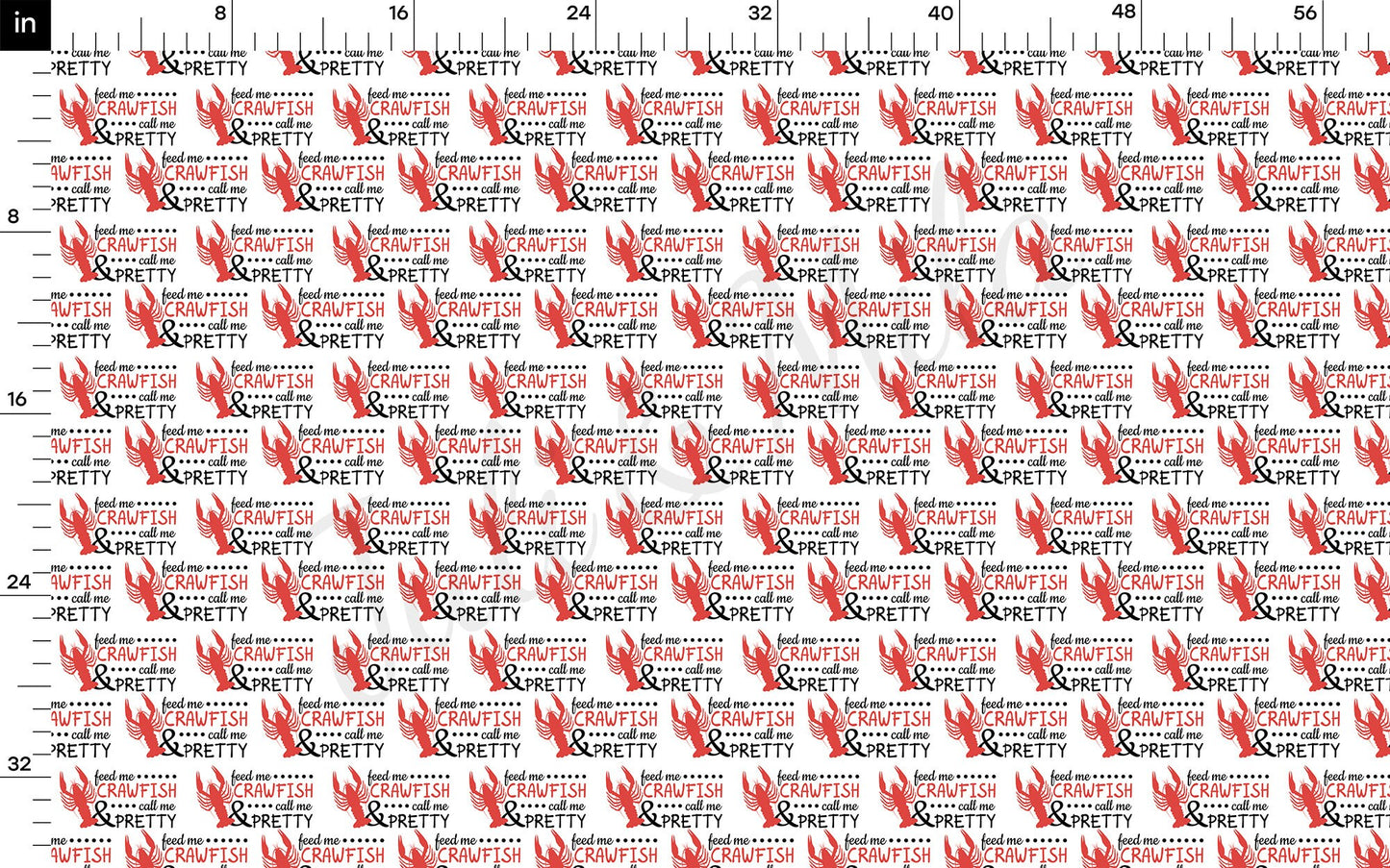 Crawfish Bullet Fabric AA604