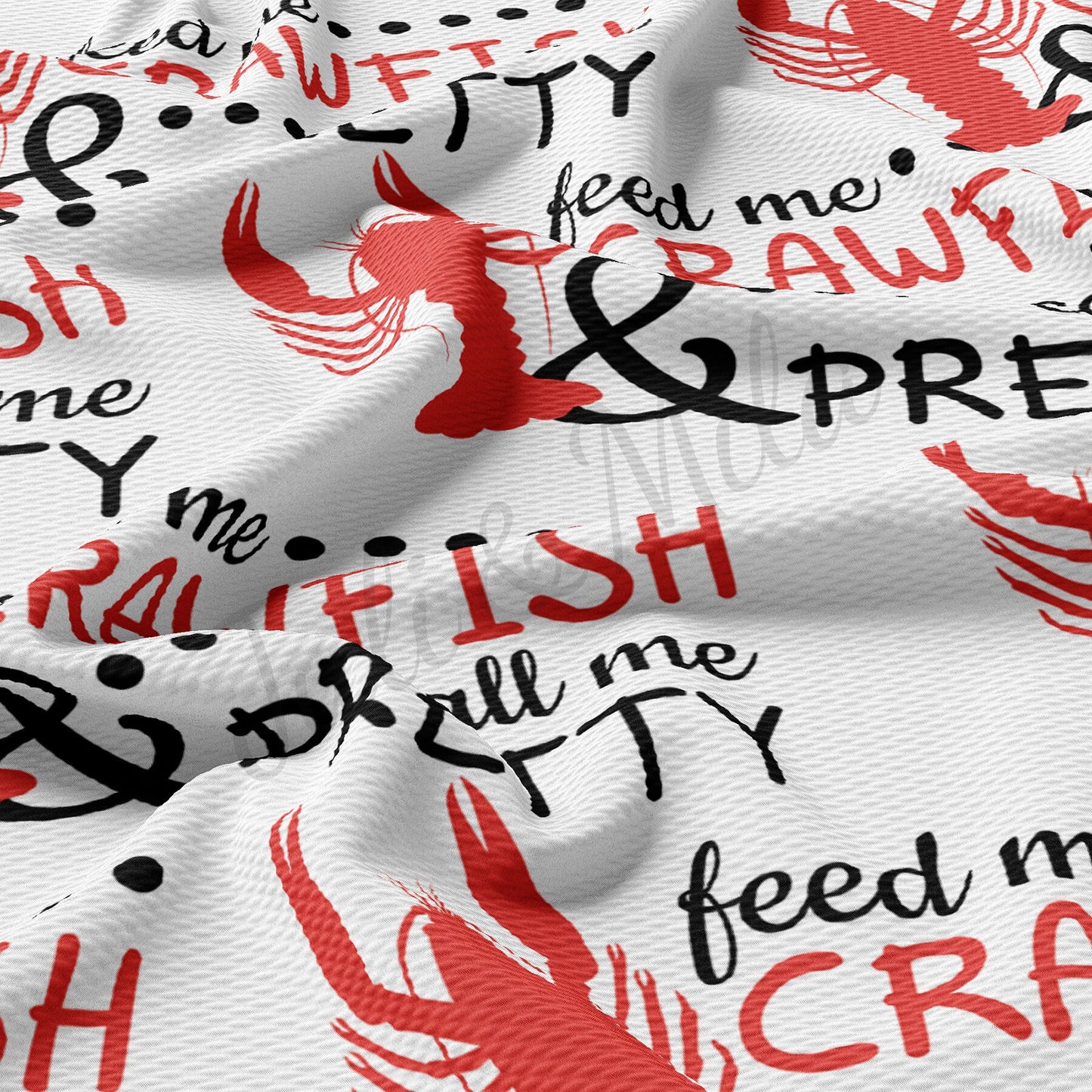 Crawfish Bullet Fabric AA604