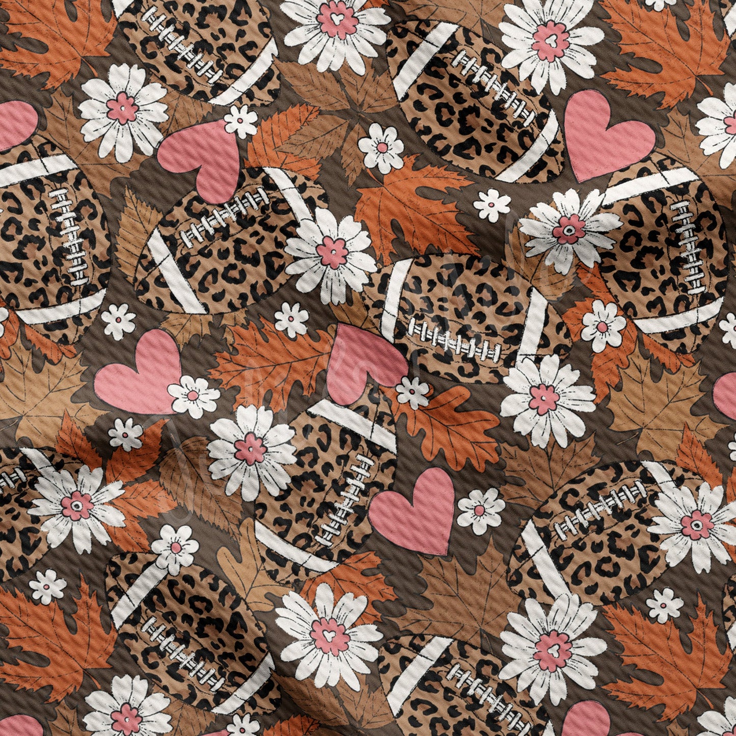 Football Bullet Textured Fabric  AA633