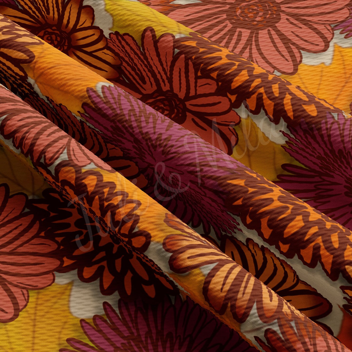 Fall Autumn Bullet Textured Fabric AA778