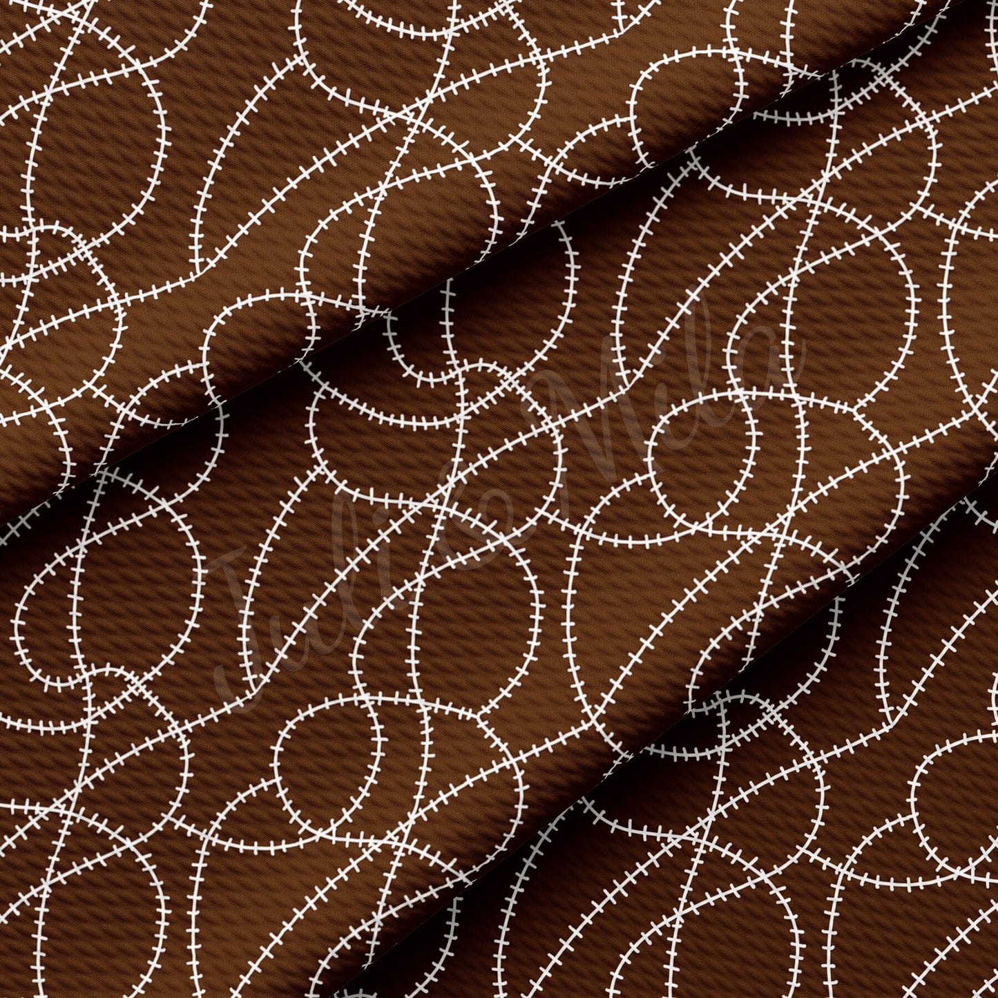 Football Bullet Textured Fabric  AA789