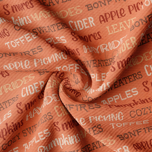 Fall Autumn Bullet Textured Fabric AA738