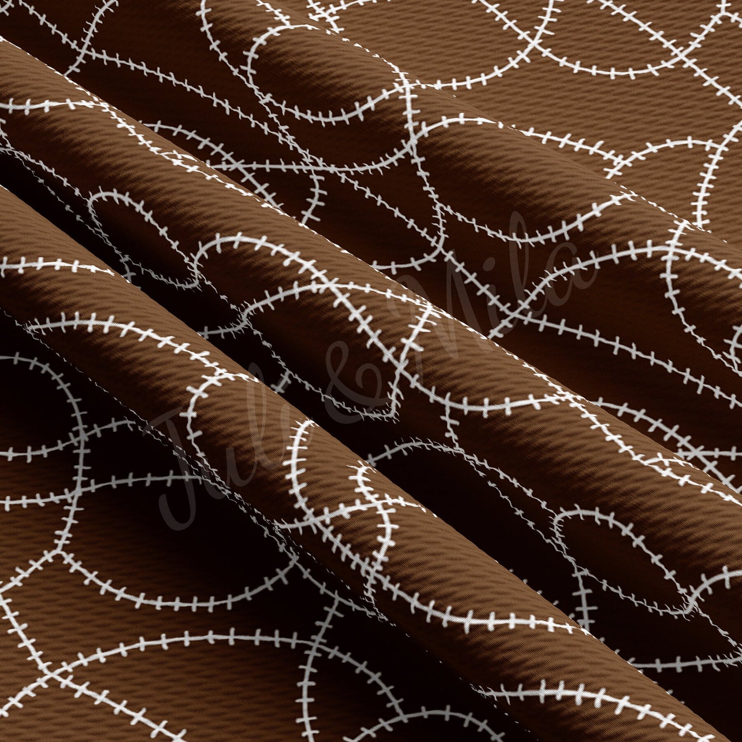 Football Bullet Textured Fabric  AA789