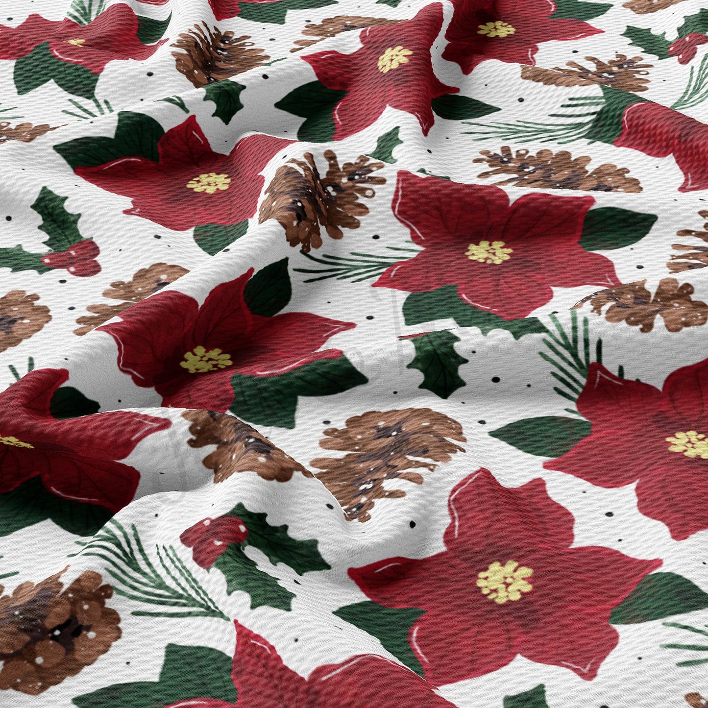 Christmas  Bullet Textured Fabric AA939