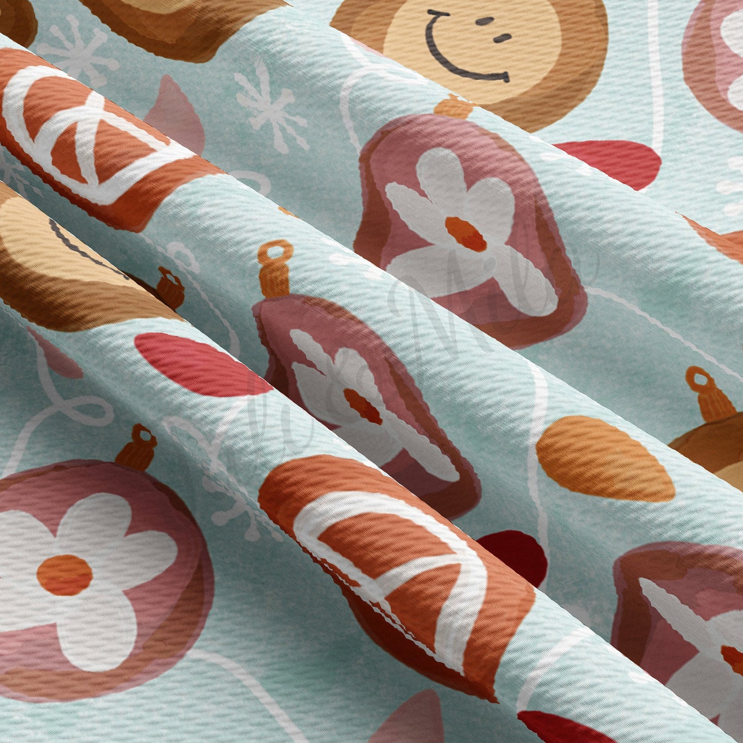 Christmas Bullet Textured Fabric  AA940