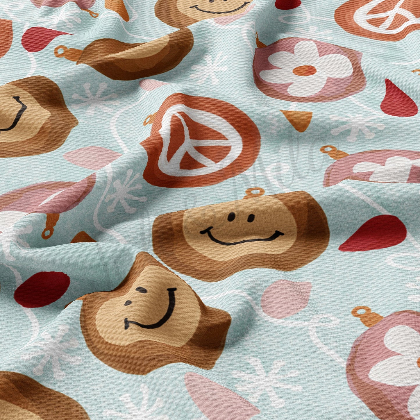 Christmas Bullet Textured Fabric  AA940