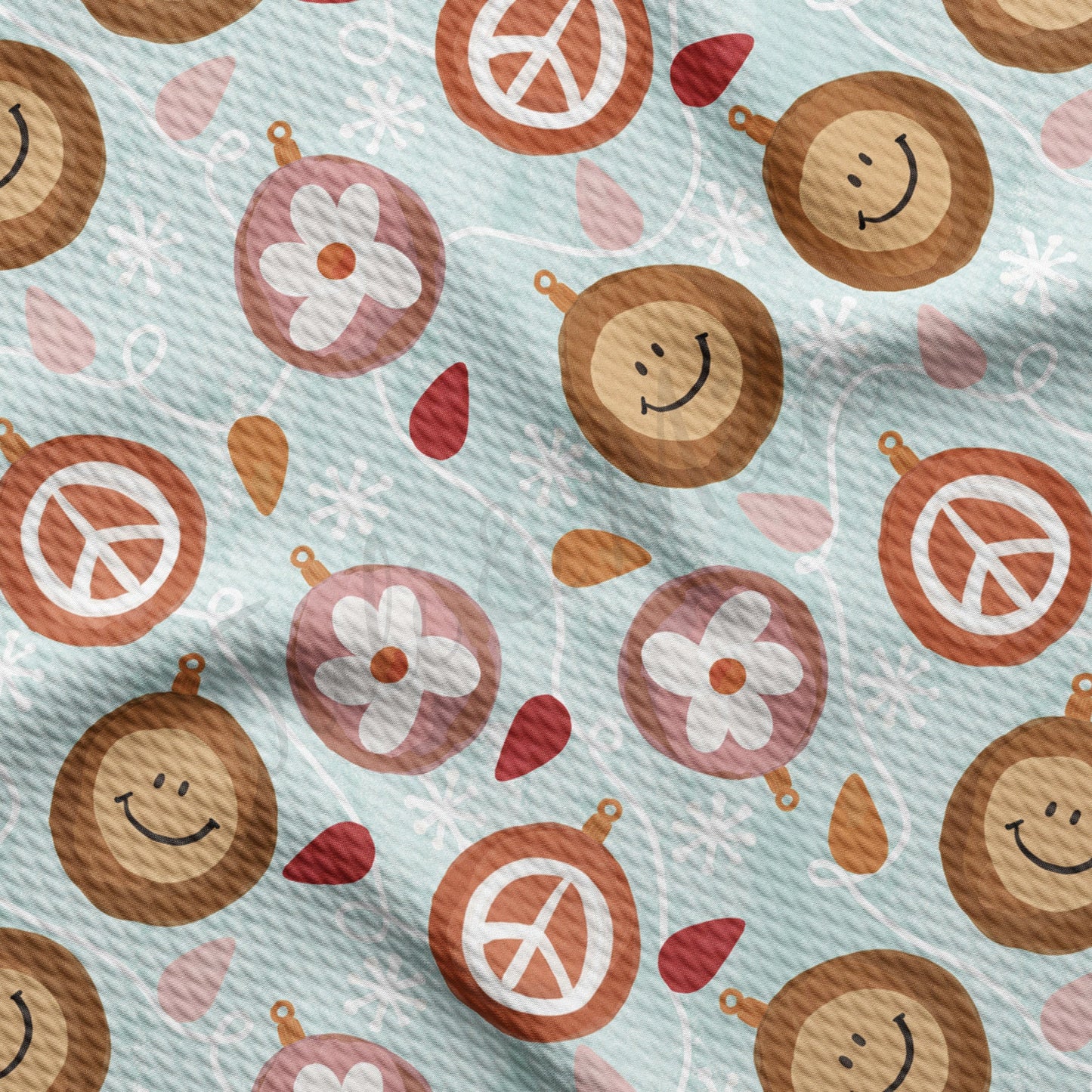 Christmas Bullet Textured Fabric  AA940