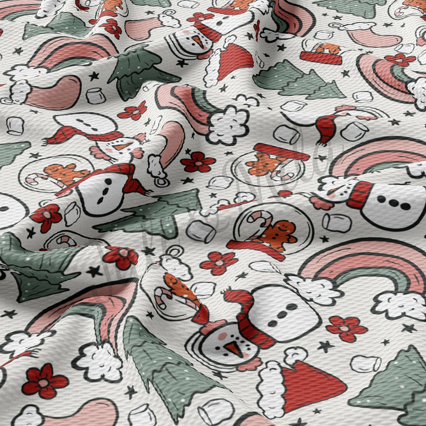 Christmas  Bullet Textured Fabric AA947