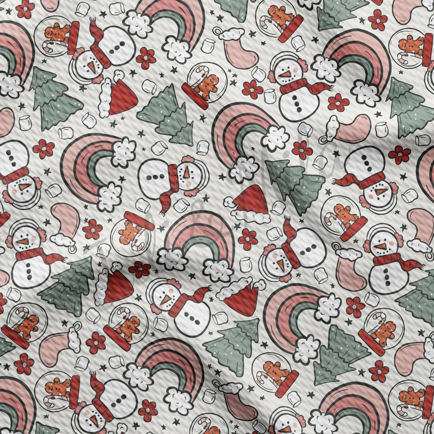 Christmas  Bullet Textured Fabric AA947