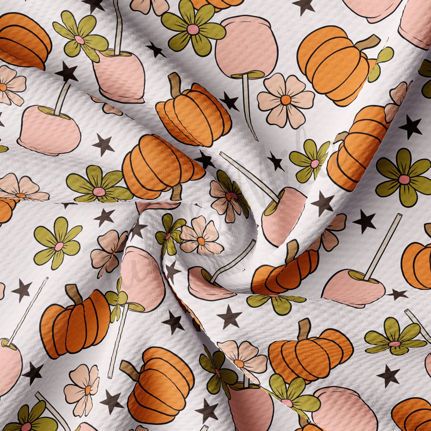 Pumpkin  Bullet Textured Fabric AA960