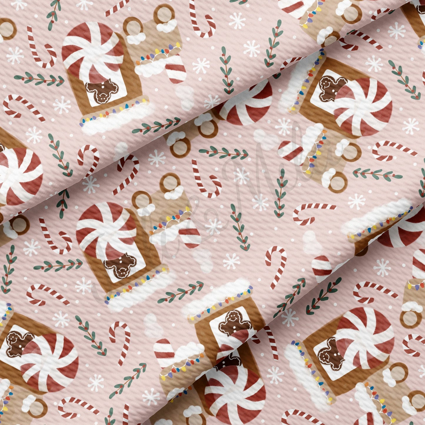 Christmas Bullet Textured Fabric AA966