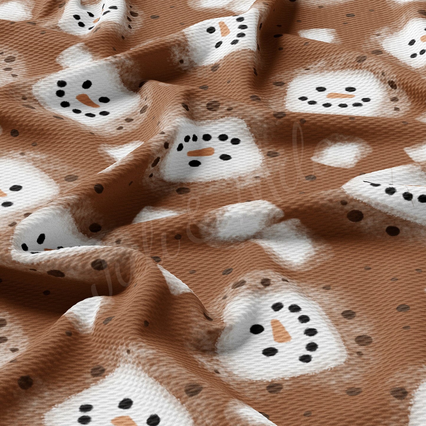 Christmas Cocoa  Bullet Textured Fabric AA976