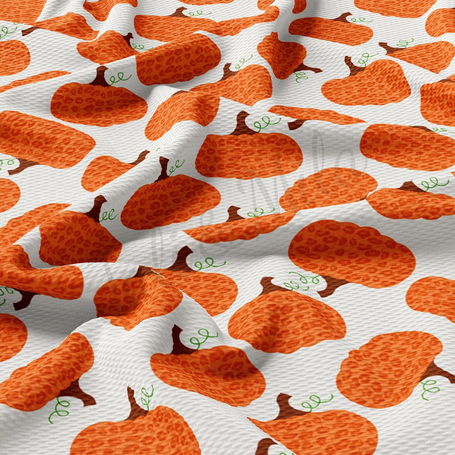 Pumpkin Bullet Textured Fabric AA991