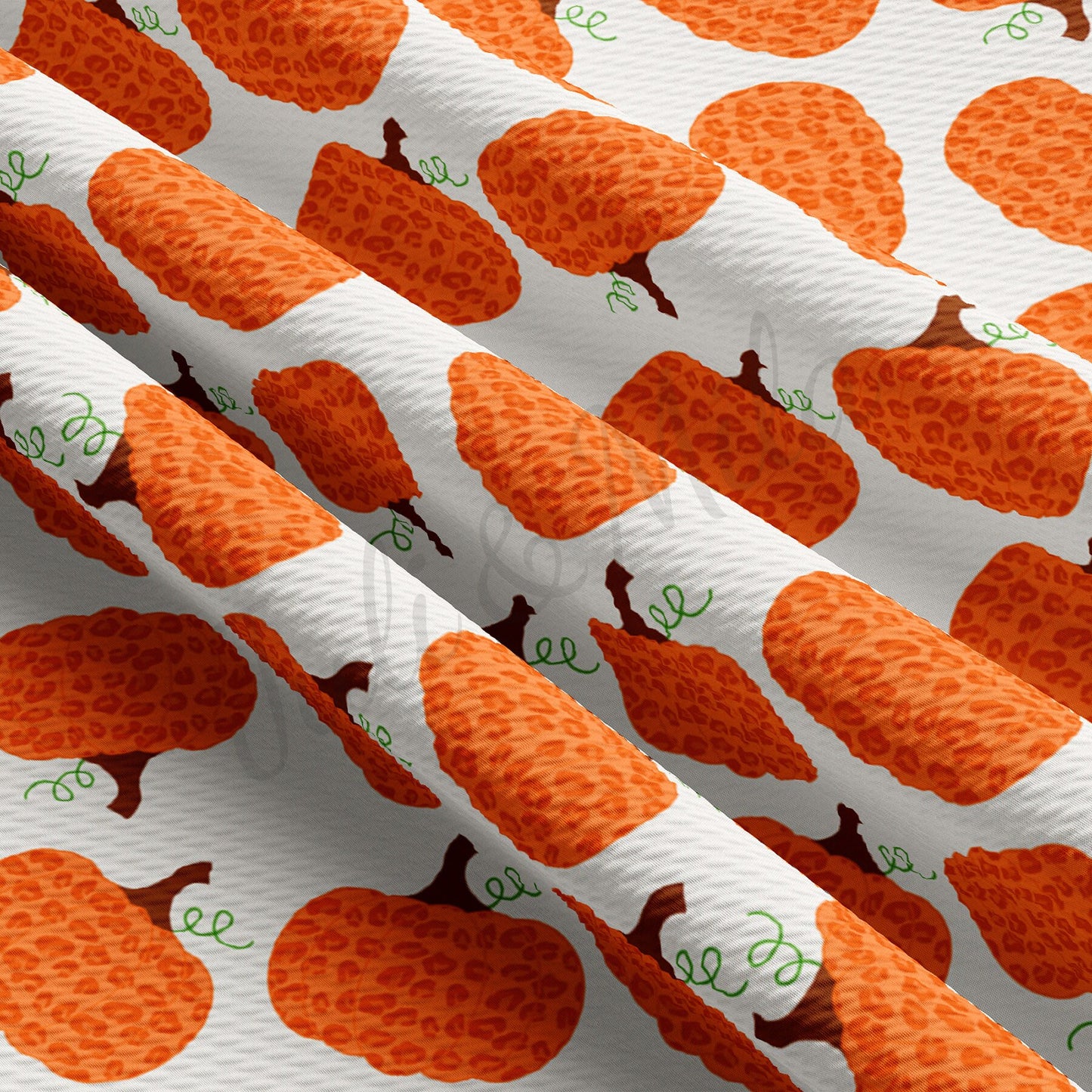 Pumpkin Bullet Textured Fabric AA991