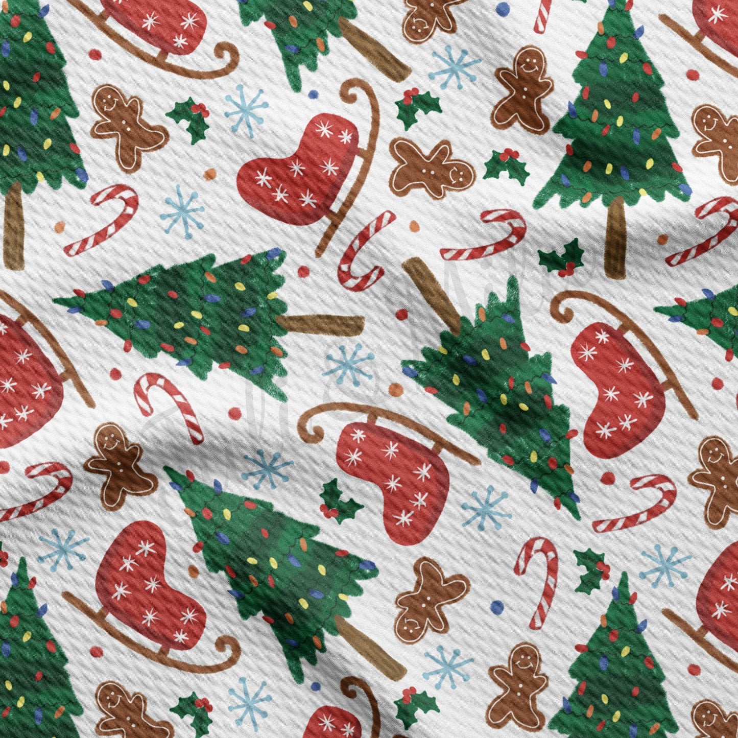 Christmas Bullet Textured Fabric AA998