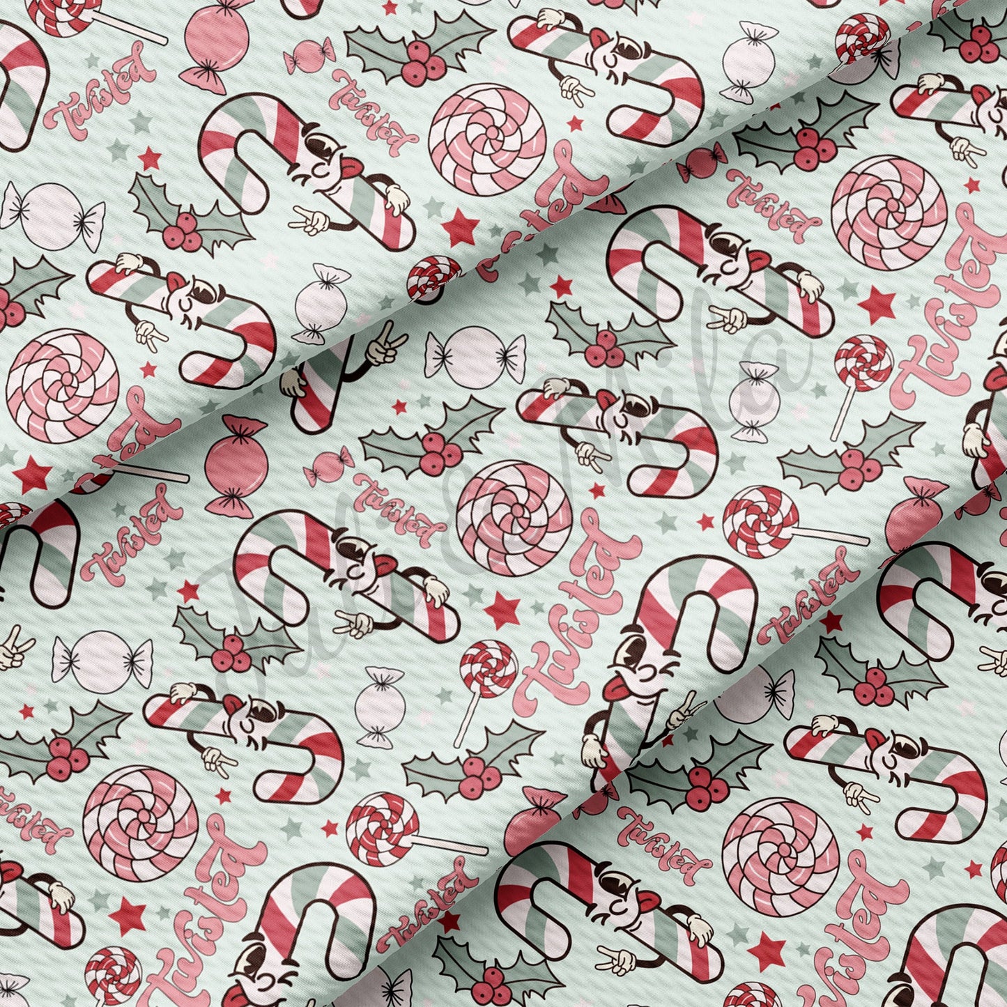 Christmas Bullet Textured Fabric AA1022